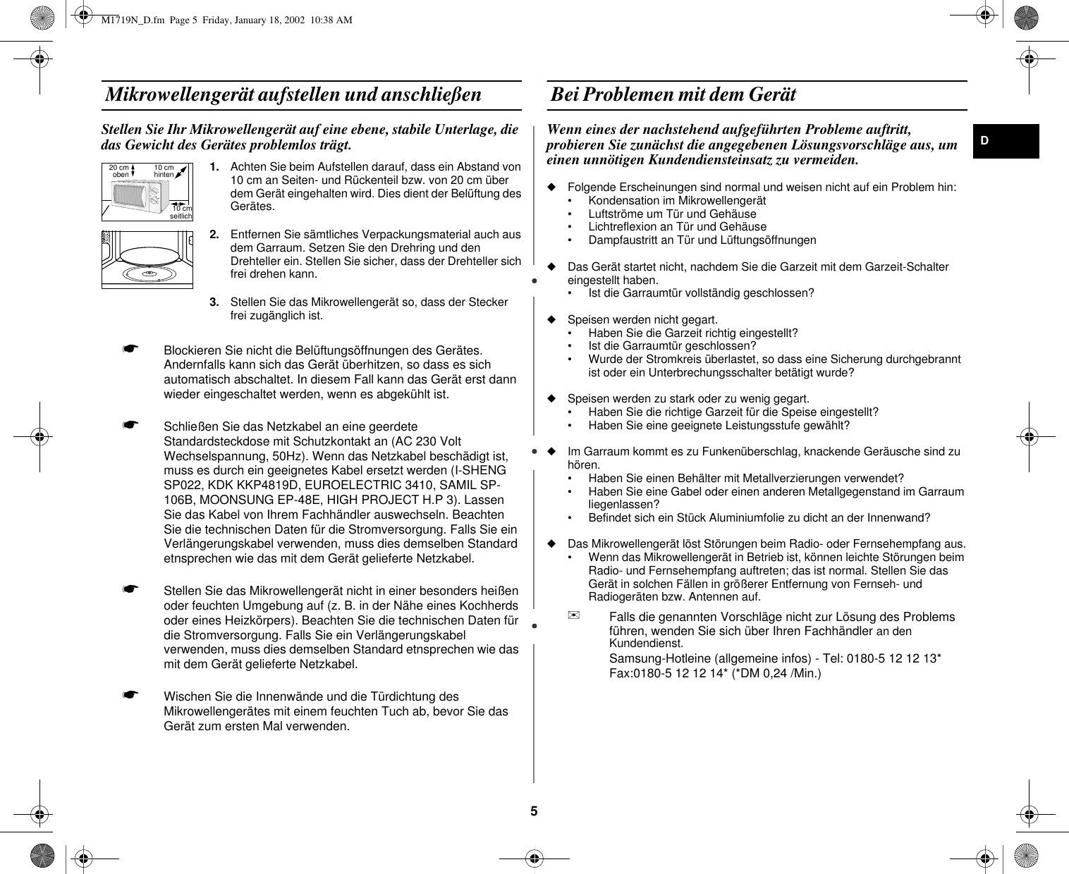 Page 5 of 8 - Samsung  M1719N 20030317192924250 DE68-02249C