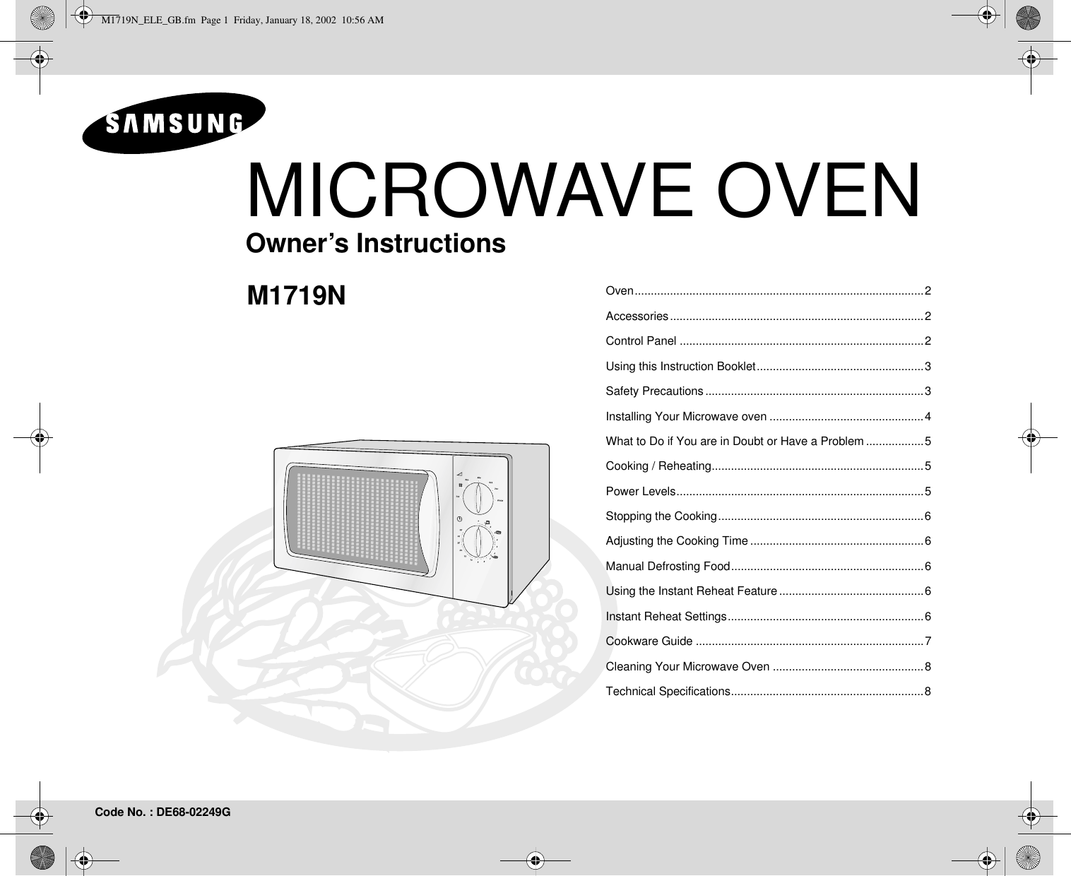 Samsung M1719N 20030321115236640 DE68 02249G