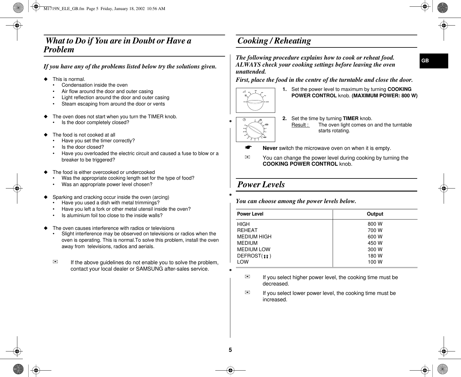 Page 5 of 8 - Samsung  M1719N 20030321115236640 DE68-02249G