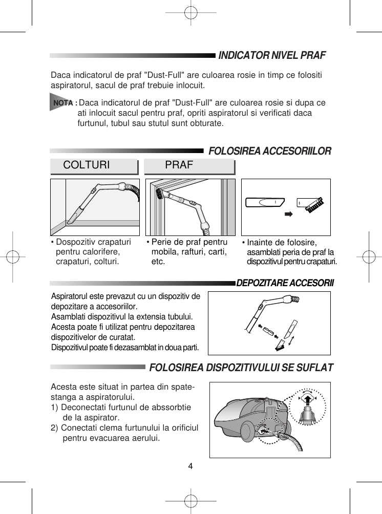 Page 5 of 8 - Samsung Aspirator 6000 VC6014V 20030331222007531 DJ68-00186C(RO)0.0