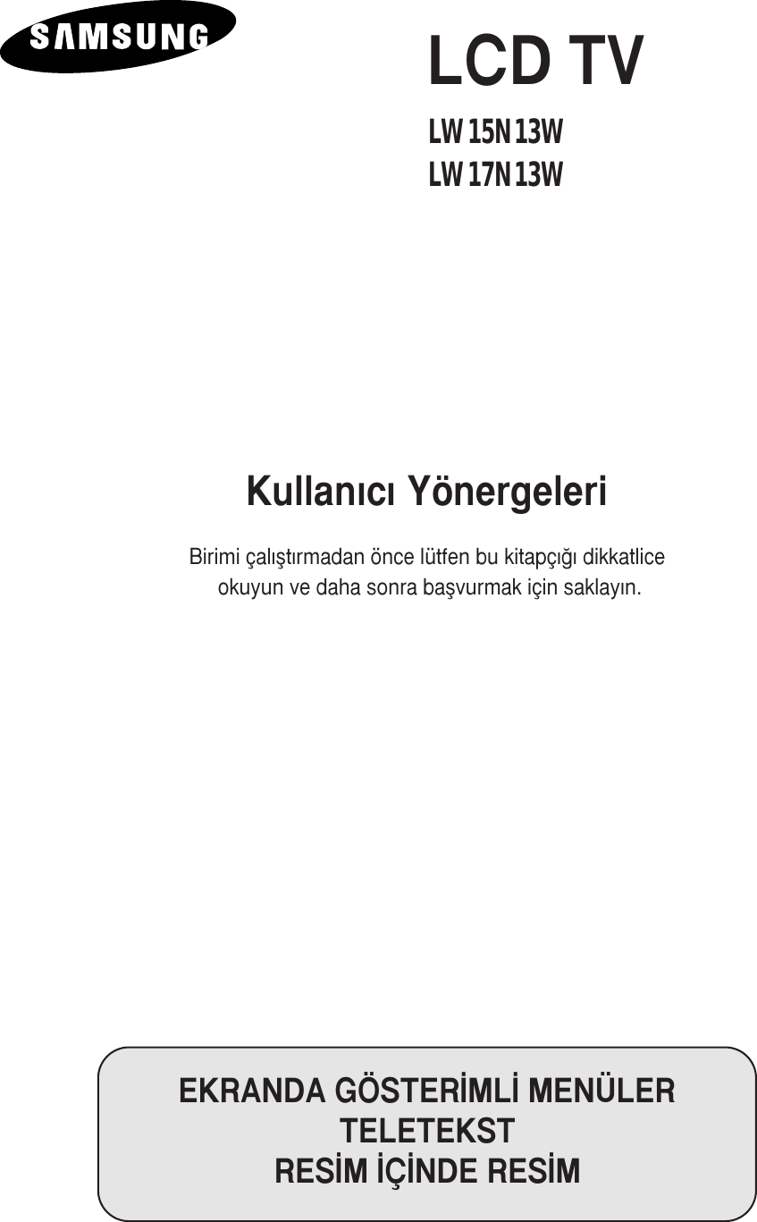 Samsung Nike Tur1 Lw17n13w Bn68 c 00 Tur