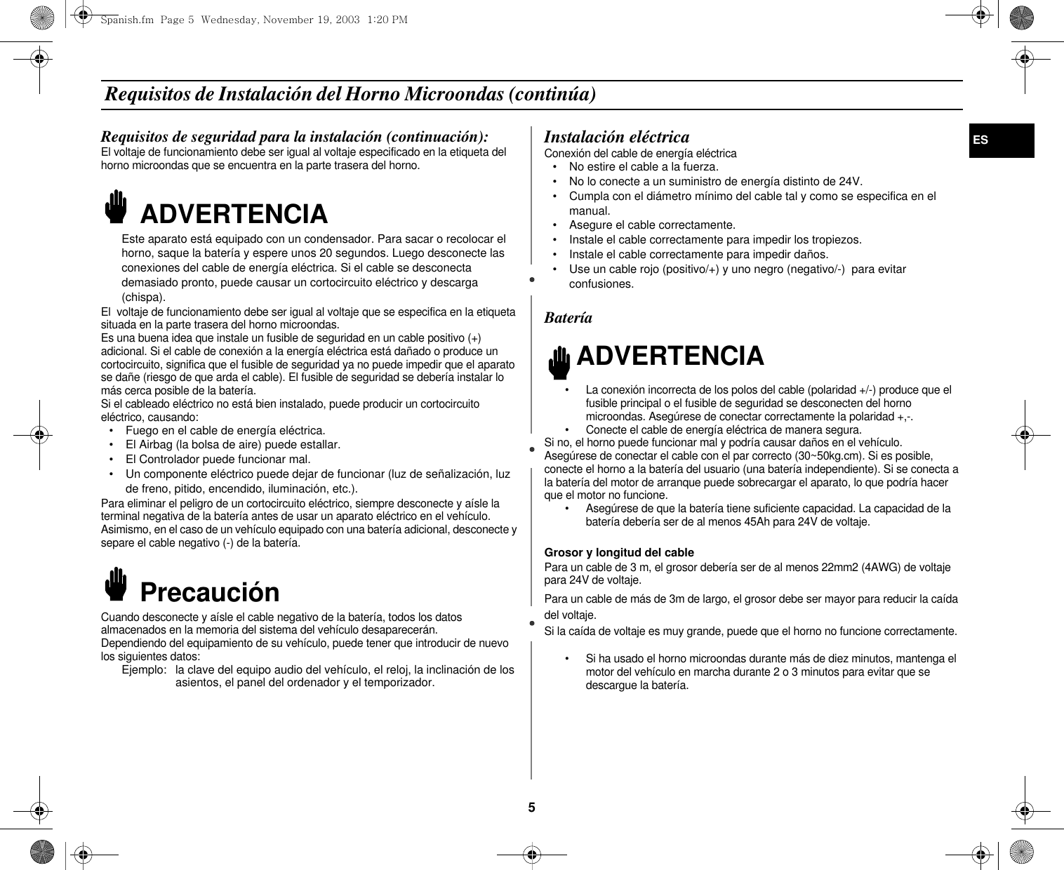 Samsung Spanish DE6612 20040102123730890