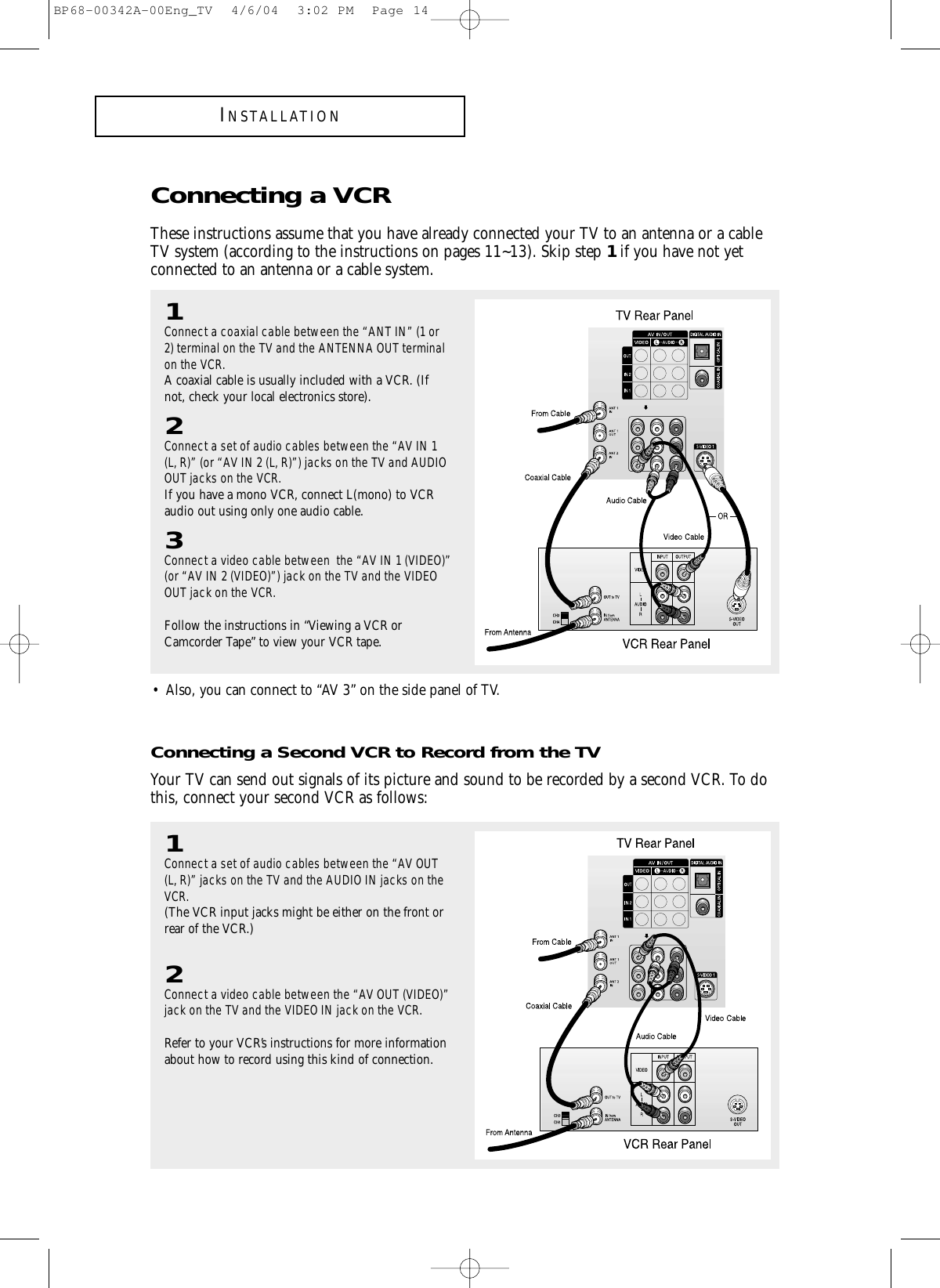 Page 4 of 8 - Samsung  HC-P4363W 20040621205208203 P61A TV Theater NA