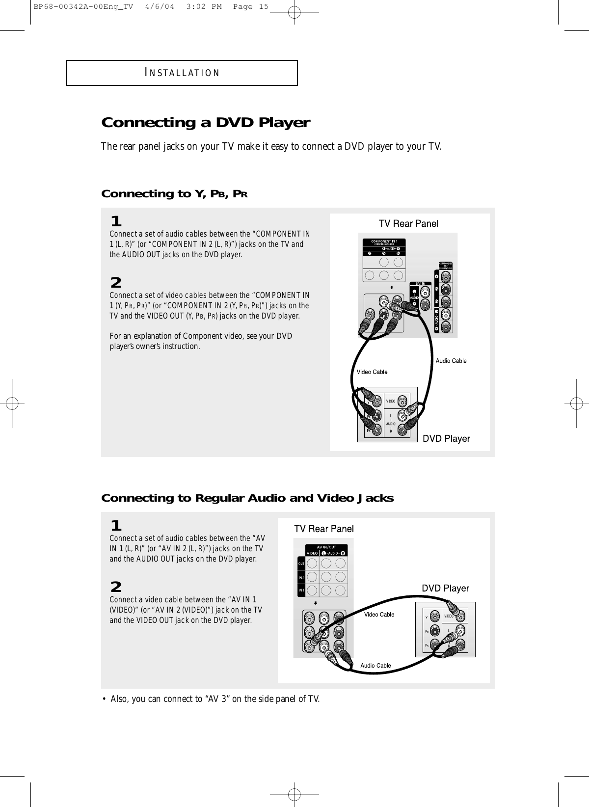 Page 5 of 8 - Samsung  HC-P4363W 20040621205208203 P61A TV Theater NA