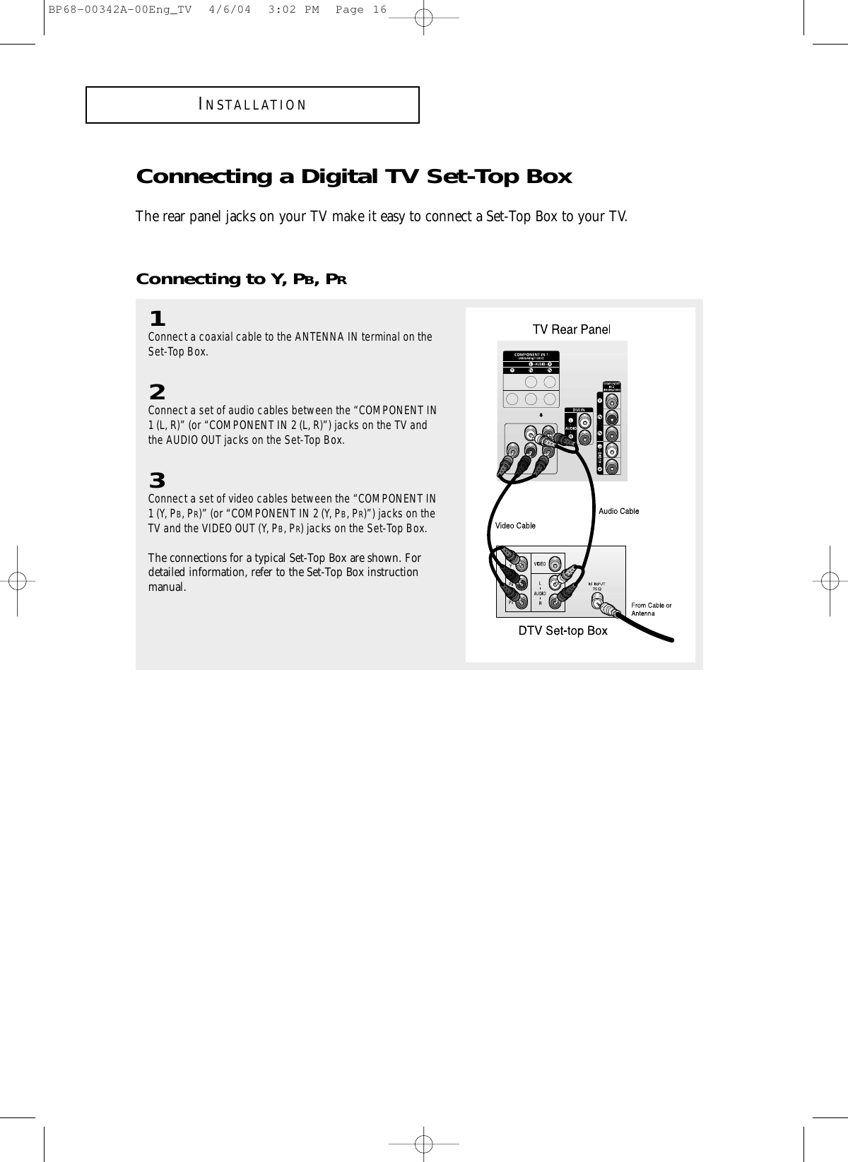 Page 6 of 8 - Samsung  HC-P4363W 20040621205208203 P61A TV Theater NA