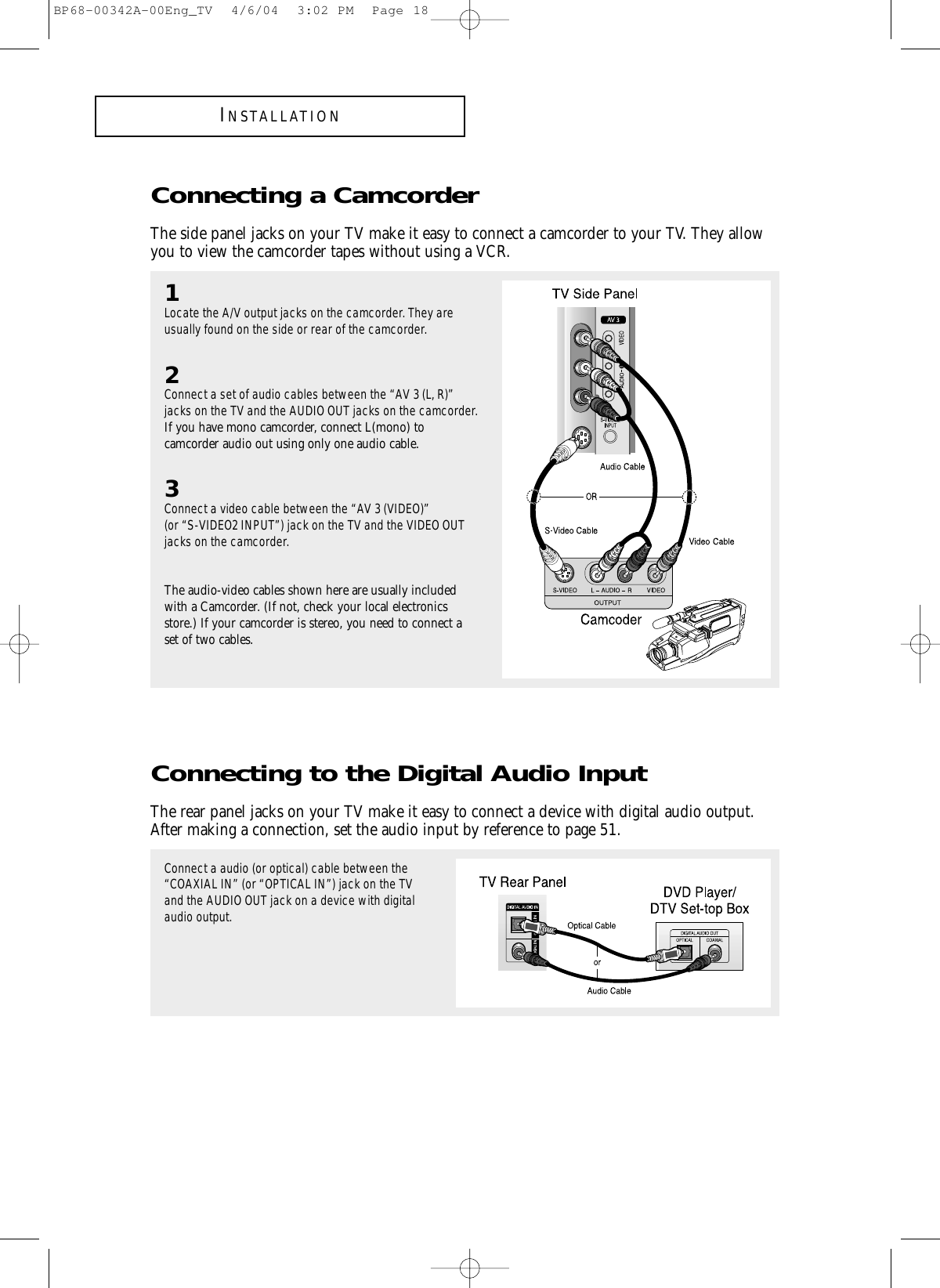 Page 8 of 8 - Samsung  HC-P4363W 20040621205208203 P61A TV Theater NA
