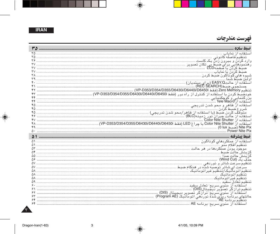 Samsung Dragon Iran 1 63 Vp D6450i D351 Iran