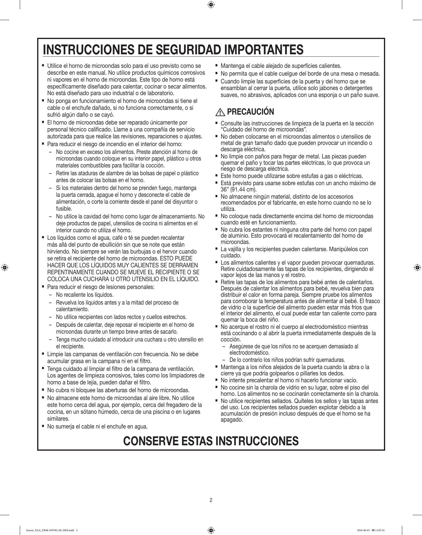 Page 8 of 12 - Samsung  Manual DE68-03970G-00