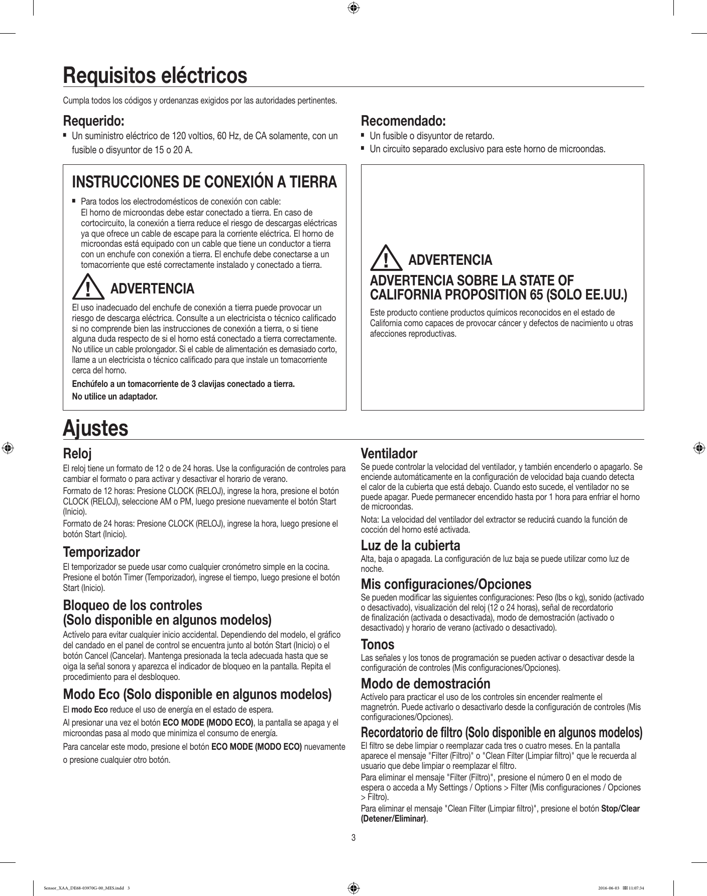 Page 9 of 12 - Samsung  Manual DE68-03970G-00