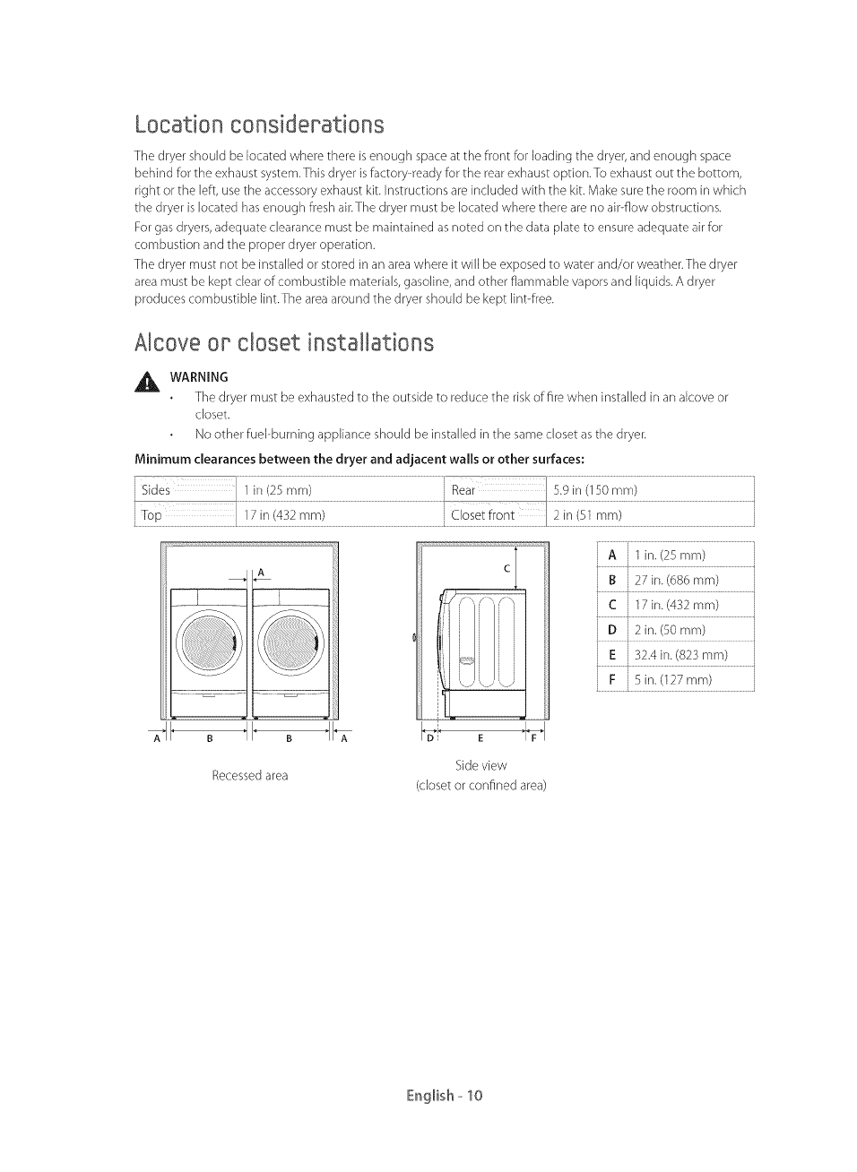 Samsung DV42H5000EW/A3 0000 User Manual DRYER Manuals And Guides 1406105L