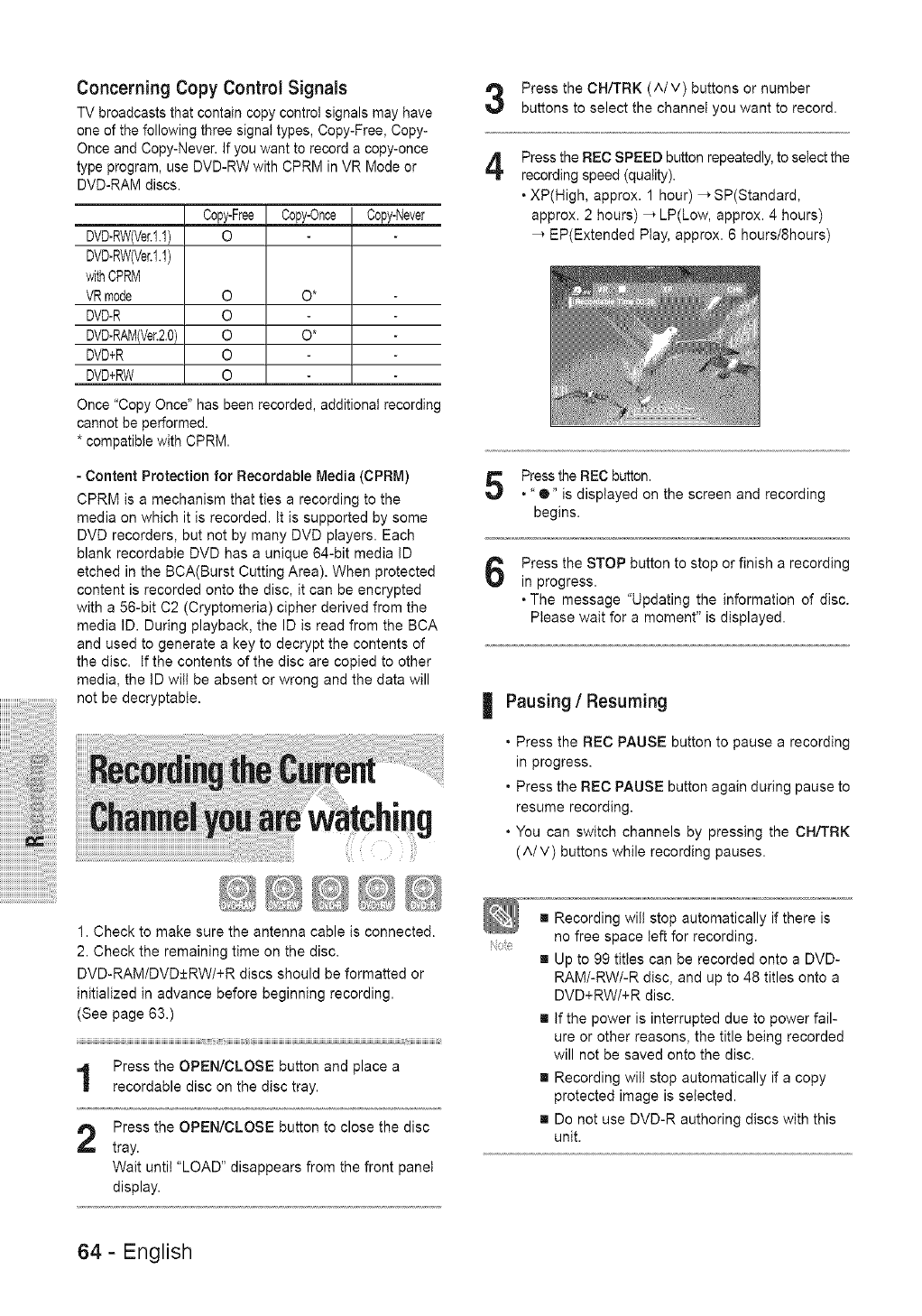 Samsung Dvd Vr335 User Manual Dvd Vcr Manuals And Guides L