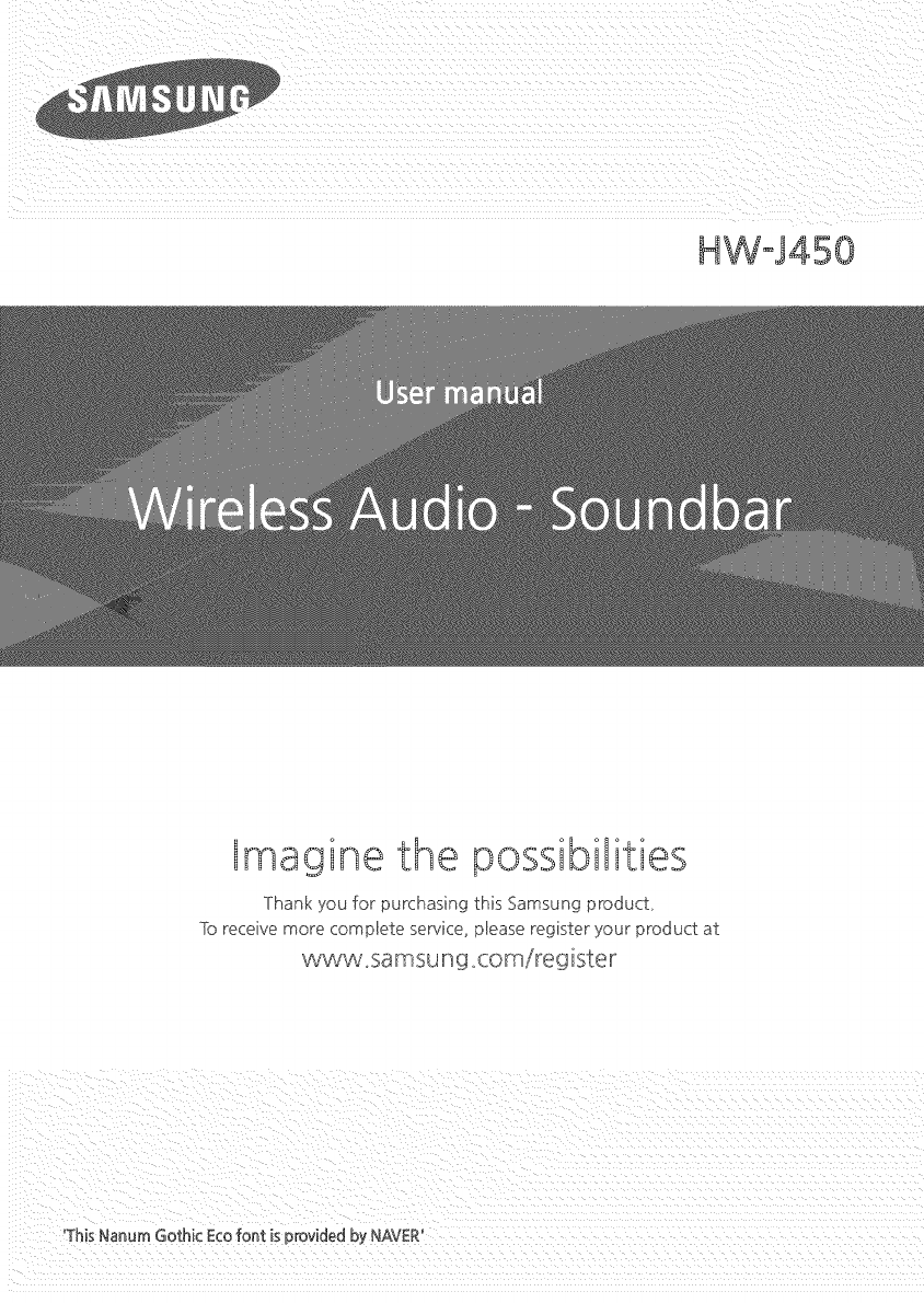 hw j450 soundbar