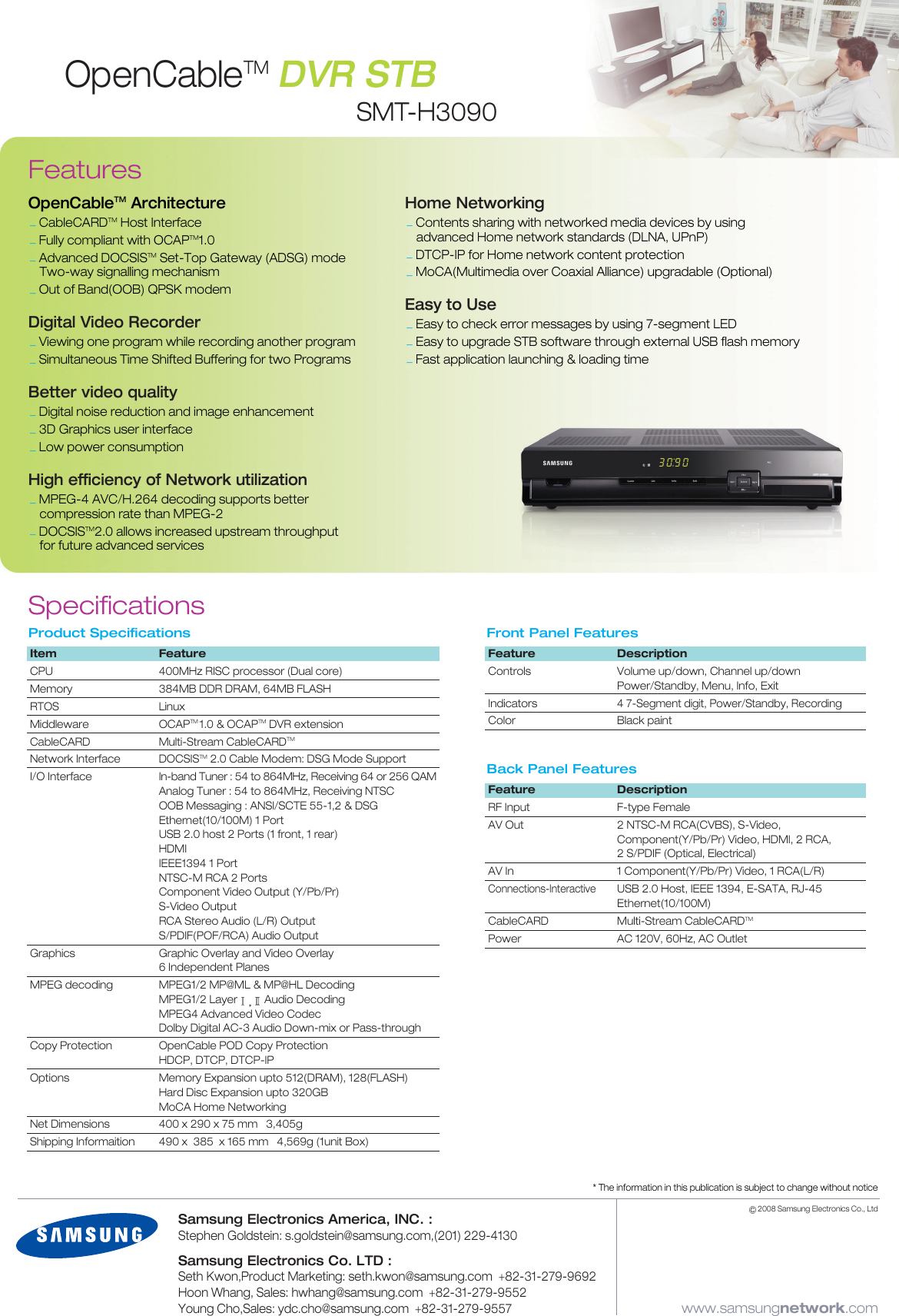 Page 2 of 2 - Samsung SMT-H3090 If Not Then  080205
