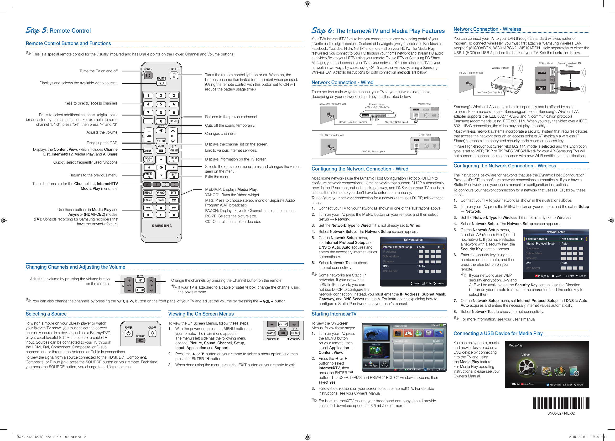 Page 2 of 2 - Samsung Samsung-Bn68-02714E-02-Users-Manual-  Samsung-bn68-02714e-02-users-manual