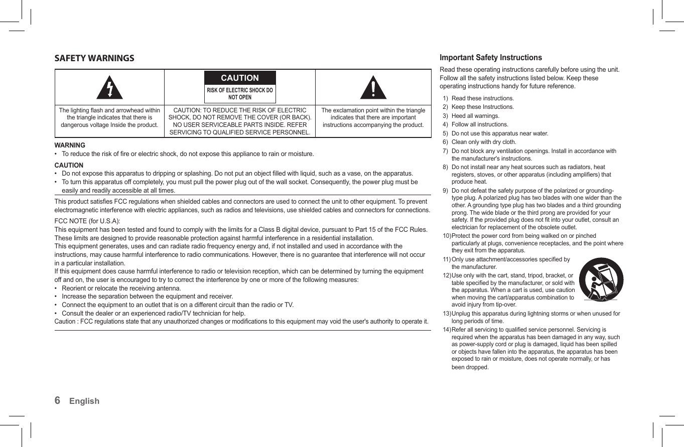 Page 6 of 8 - Samsung Samsung-Da-F60-Users-Manual- DA-F60_F61-USA_ENG Samsung-da-f60-users-manual