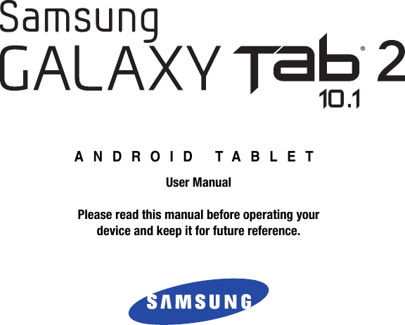 Samsung Galaxy Tab 2 Gt P5113 Users Manual