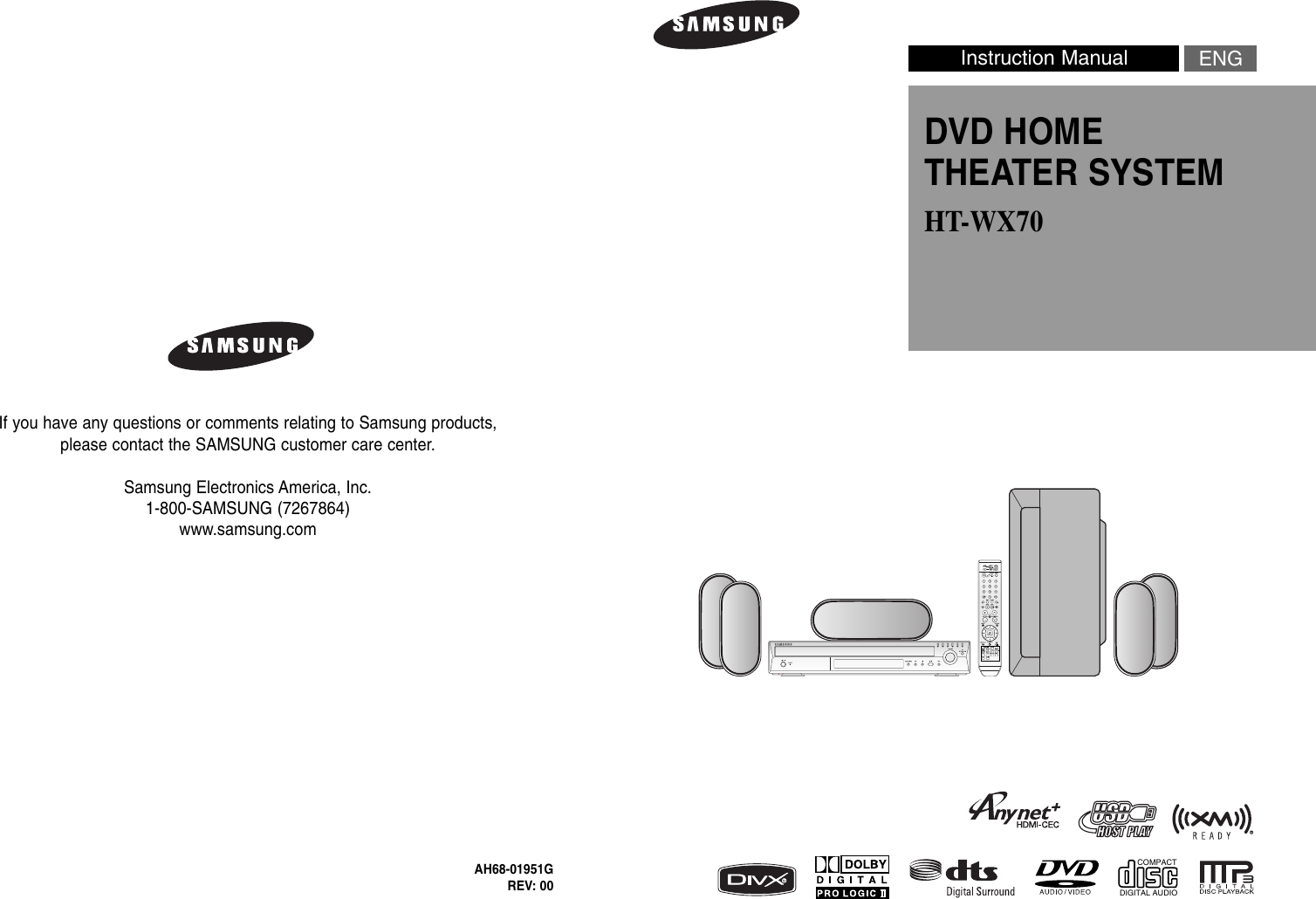 Samsung Ht Wx70 Users Manual WX70SEA(1~43) 2