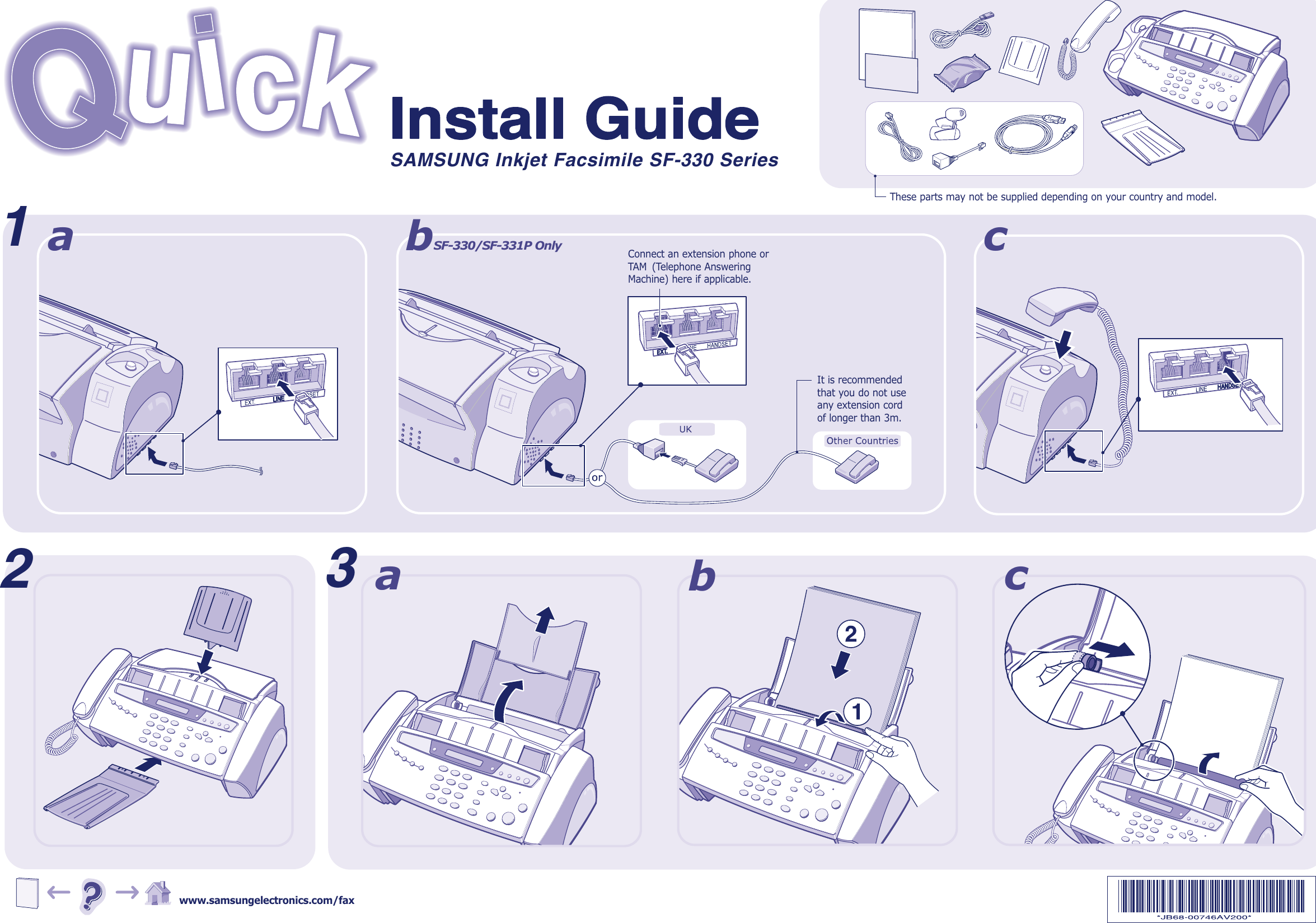Page 1 of 2 - Samsung Samsung-Inkjet-Facsimile-Sf-331P-Users-Manual-  Samsung-inkjet-facsimile-sf-331p-users-manual
