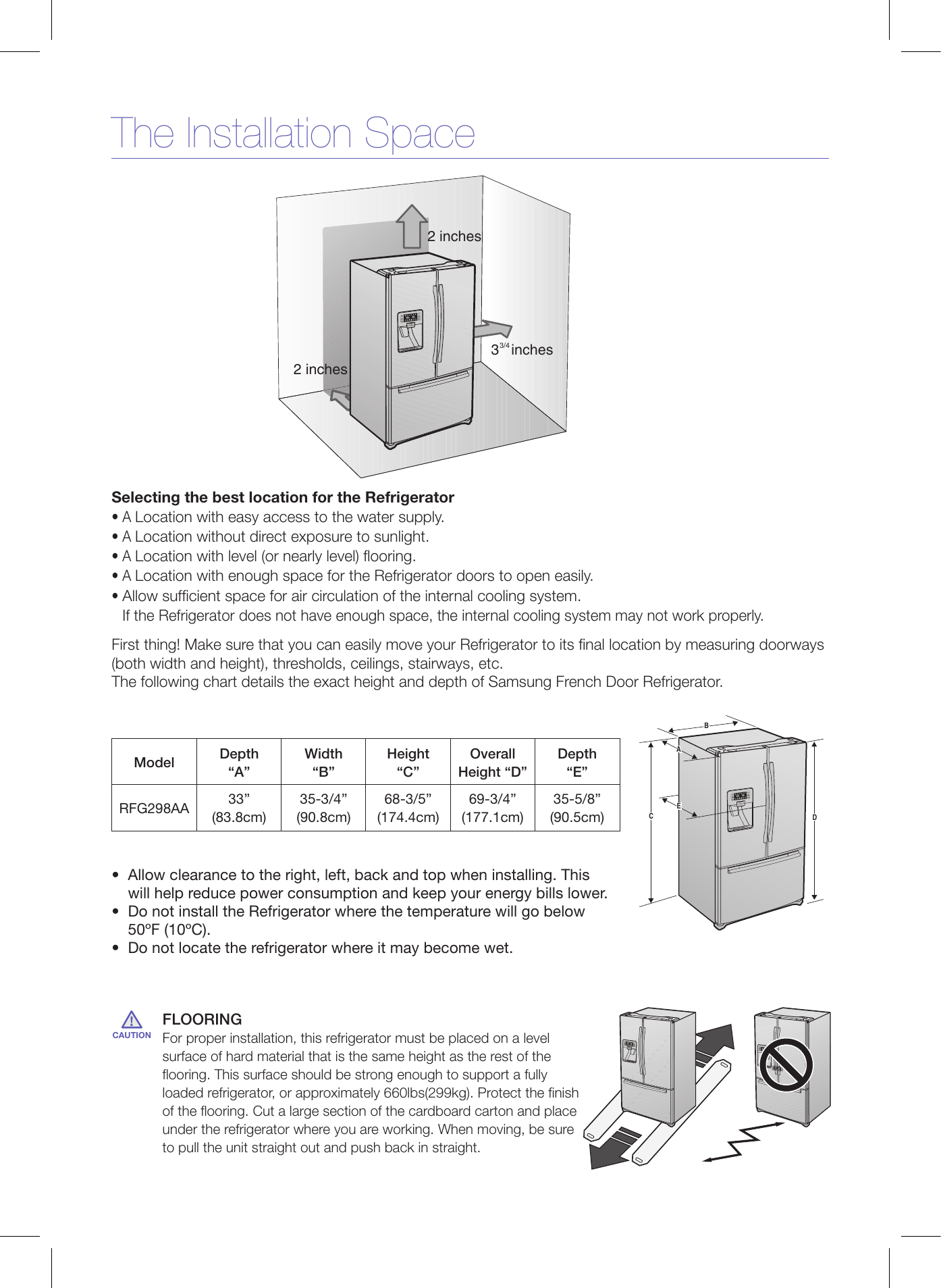 Page 2 of 7 - Samsung Samsung-Rfg298Aa-Users-Manual-  Samsung-rfg298aa-users-manual