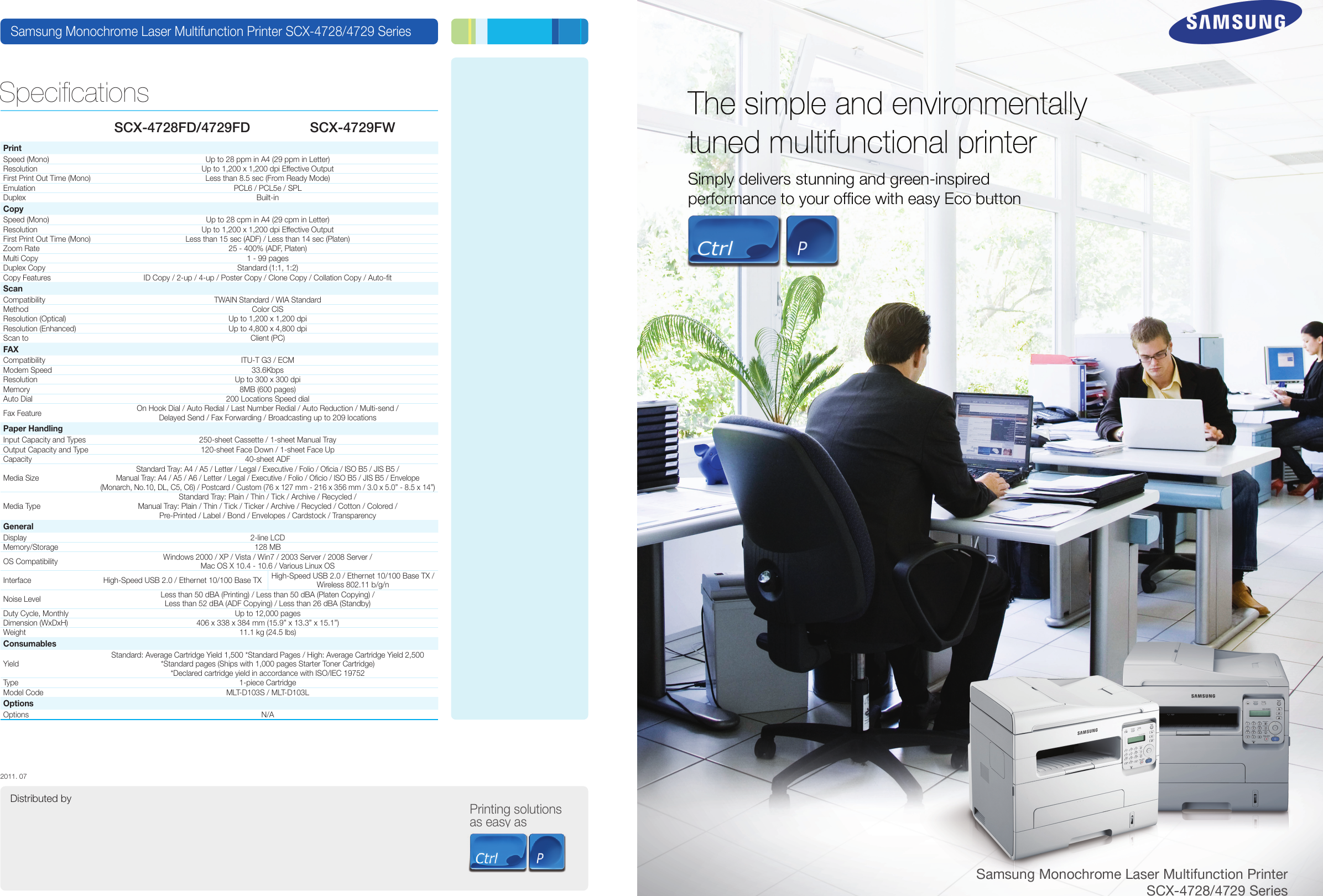 Page 1 of 2 - Samsung Samsung-Samsung-All-In-One-Printer-Scx-4728Fd-Users-Manual-  Samsung-samsung-all-in-one-printer-scx-4728fd-users-manual