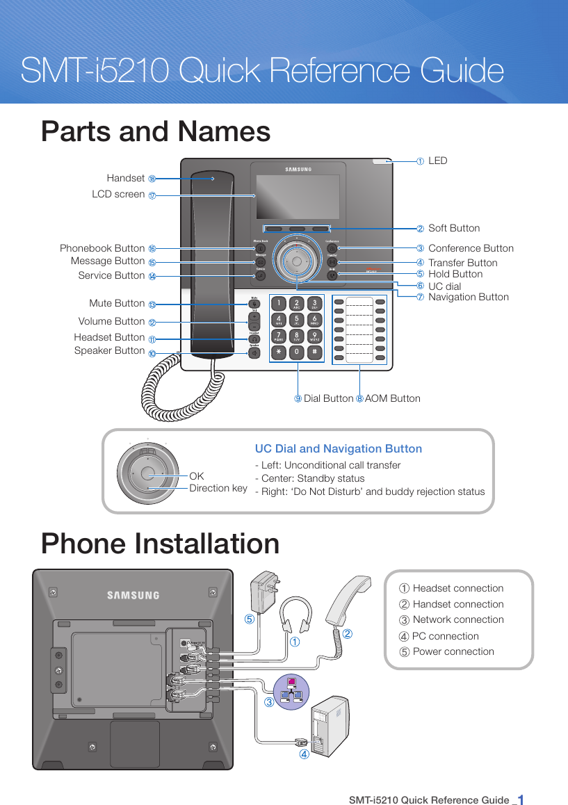Page 1 of 8 - Samsung Samsung-Samsung-Answering-Machine-Smt-I5210-Users-Manual- Samsung-samsung-answering-machine-smt-i5210-users-manual