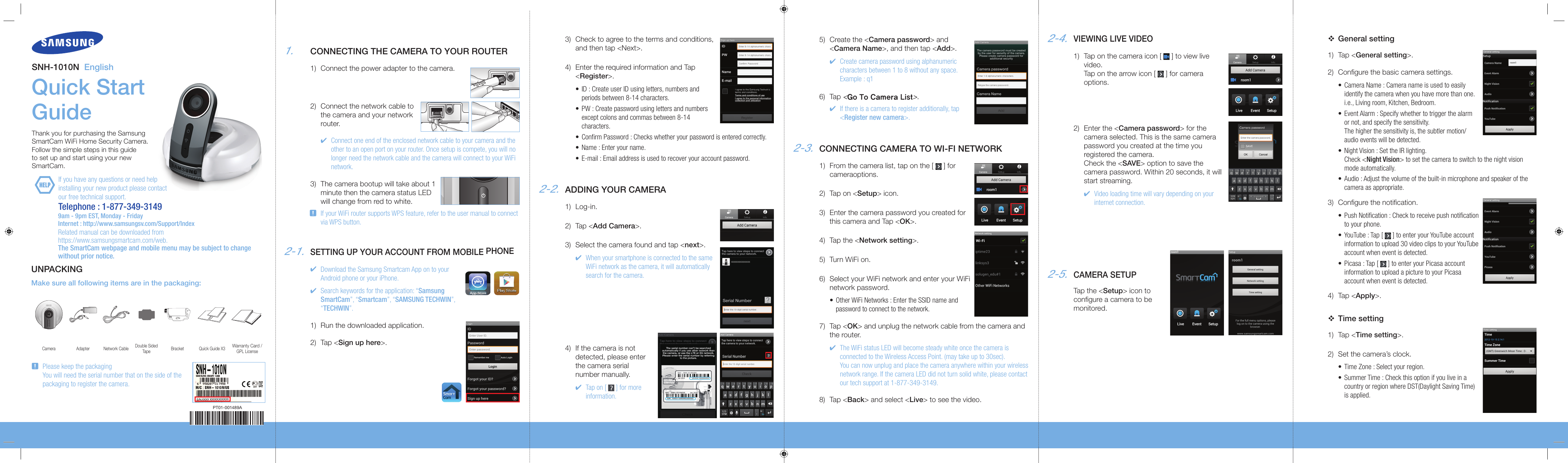 Page 1 of 2 - Samsung Samsung-Samsung-Security-Camera-Samsung-Smartcam-Wifi-Home-Security-Camera-Users-Manual-  Samsung-samsung-security-camera-samsung-smartcam-wifi-home-security-camera-users-manual