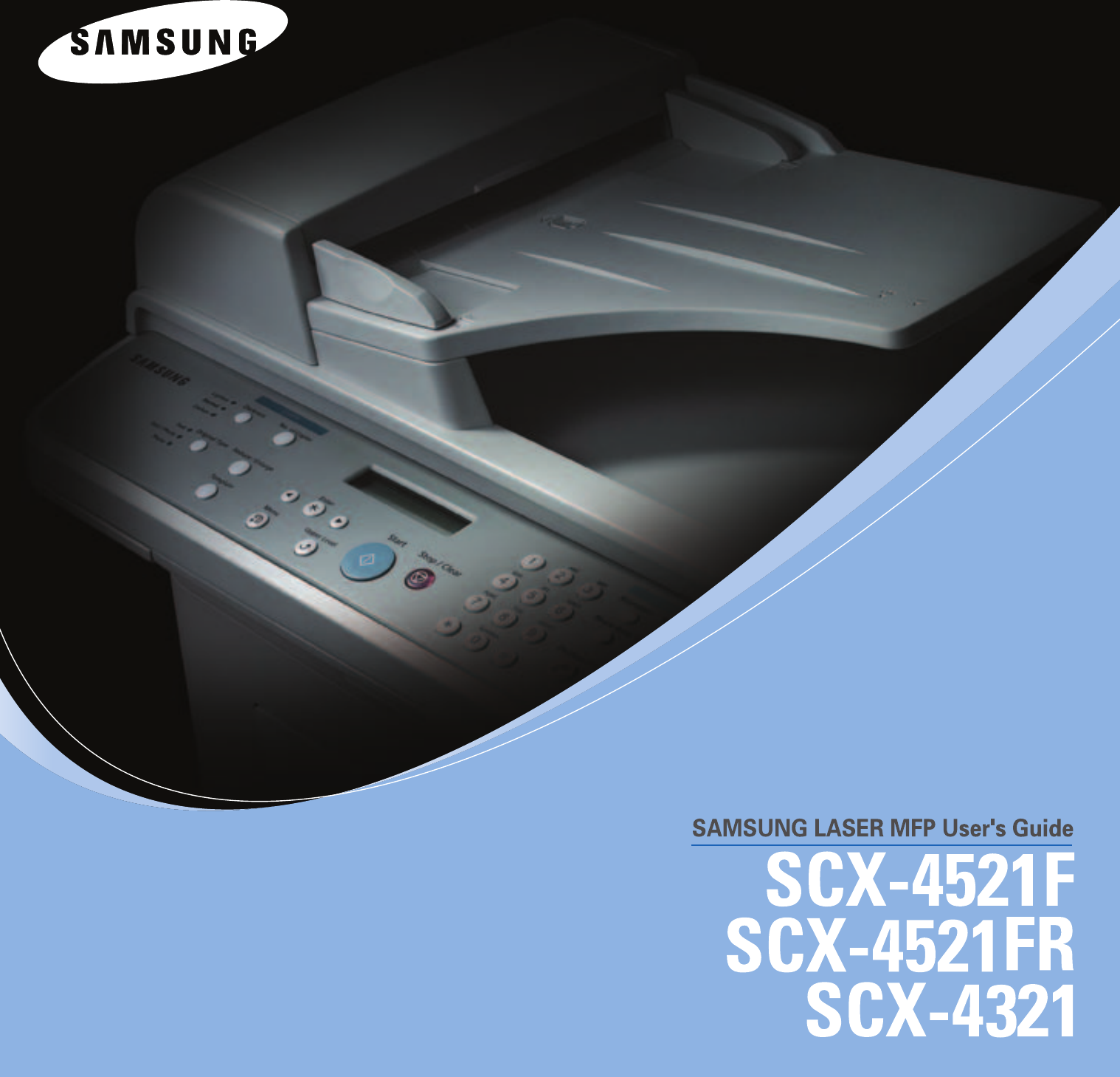 Samsung Scx 4321 Users Manual SCX4521F_EN