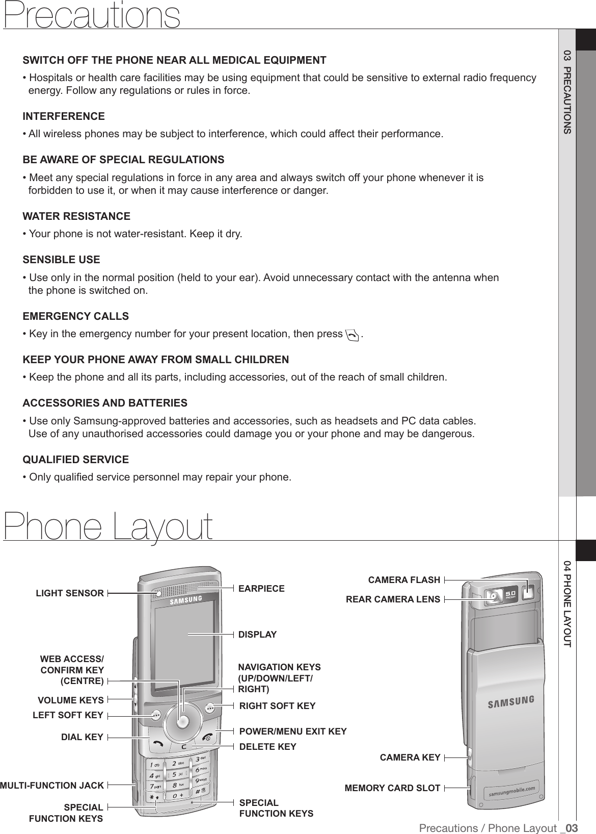 Page 4 of 7 - Samsung Samsung-Sgh-G600-Users-Manual-  Samsung-sgh-g600-users-manual