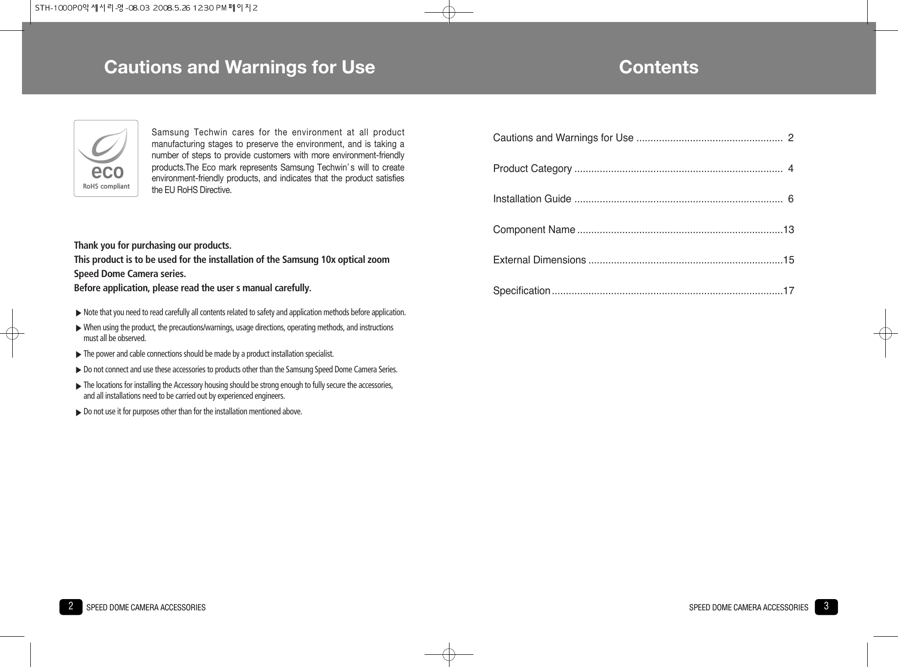 Samsung Stb 30pf Users Manual Sth 1000poae ººº Ae Oµ 08 03