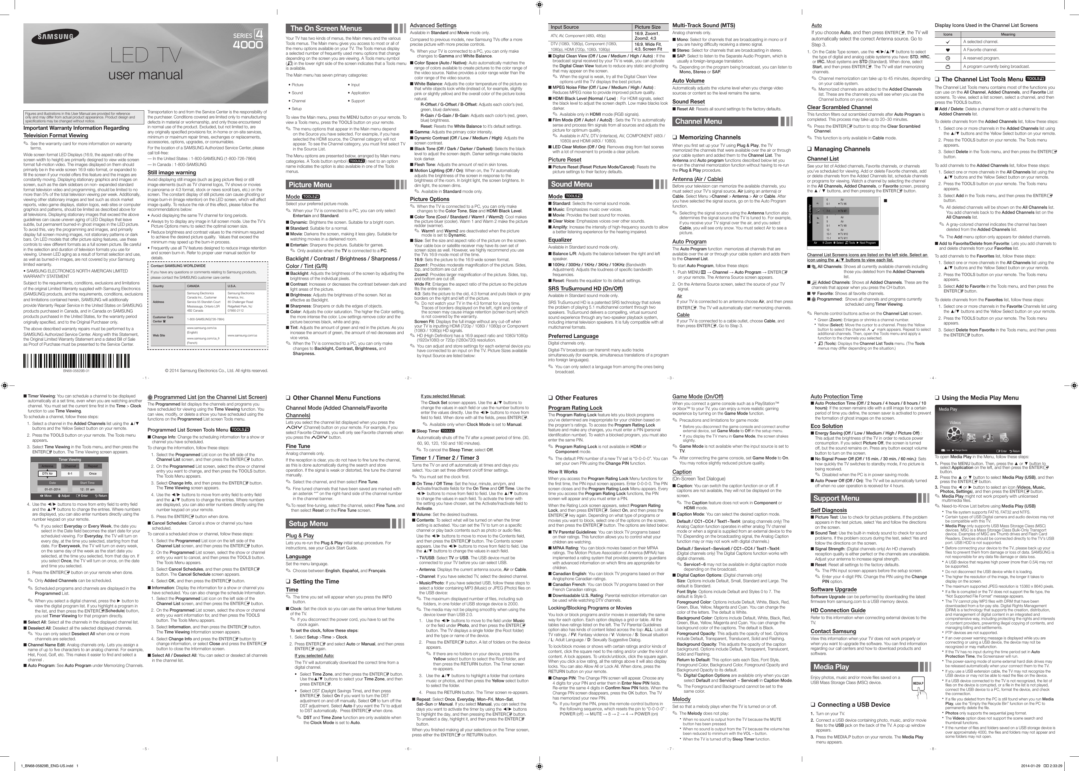 Page 1 of 2 - Samsung Samsung-Un28H4000-Users-Manual-  Samsung-un28h4000-users-manual