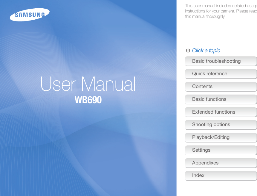 Samsung Wb Users Manual Wb V