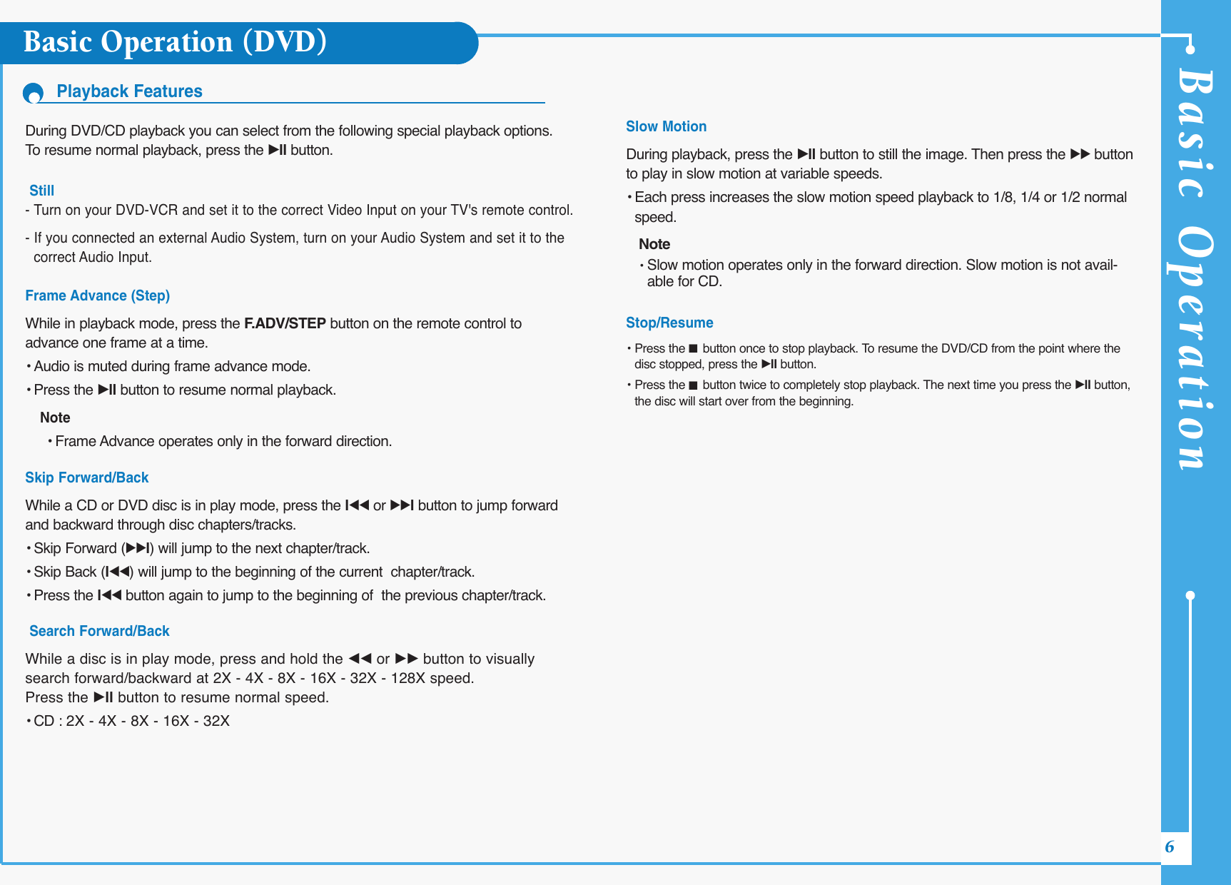 Page 6 of 11 - Samsung (Web) V5500-Karaoke DVD-V7500K V7500-Karaoke