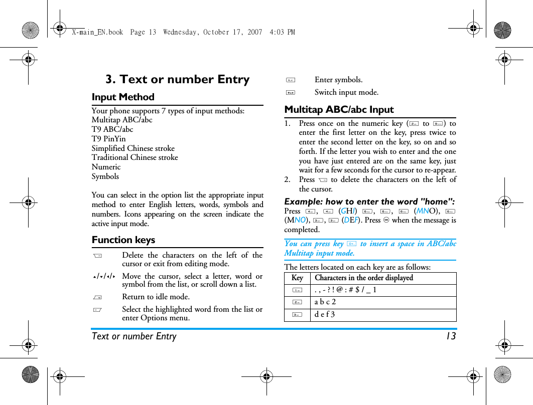 Page 14 of Sang Fei Consumer Communications CT9A9U Dual-band GSM 850/1900 Mobile Phone with Bluetooth User Manual X main EN