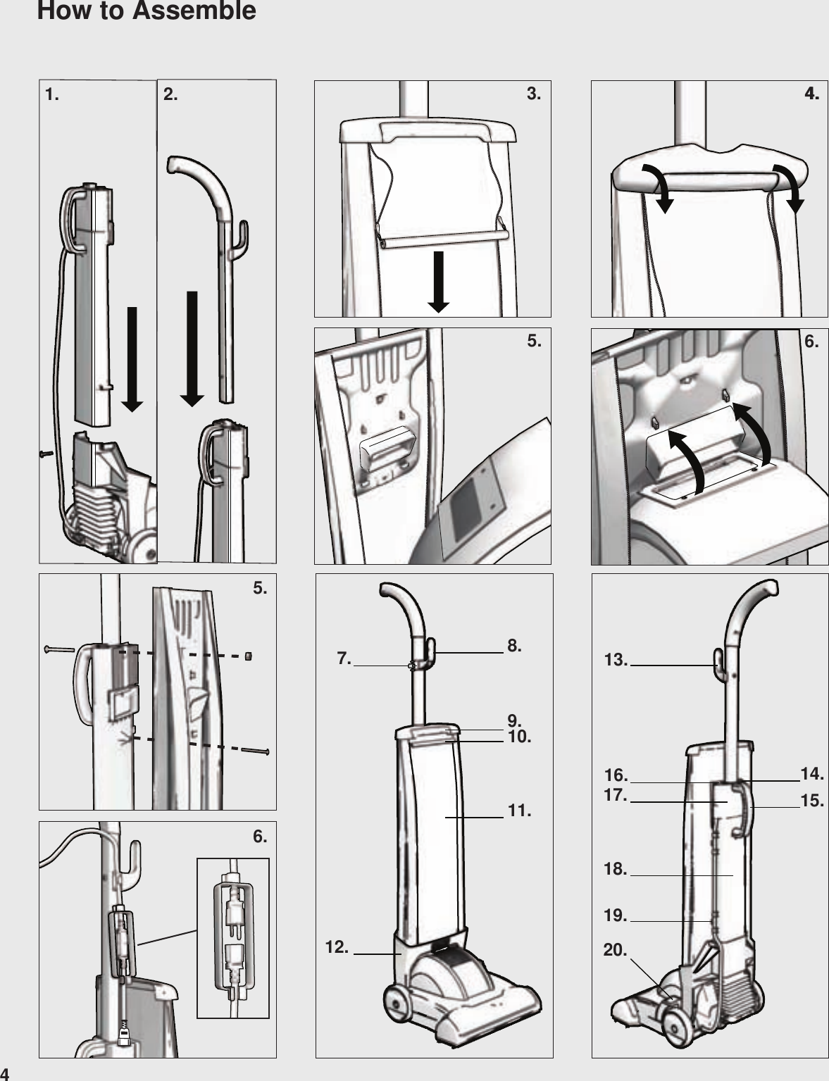 Page 4 of 8 - Sanitaire Sanitaire-9050-Users-Manual-  Sanitaire-9050-users-manual