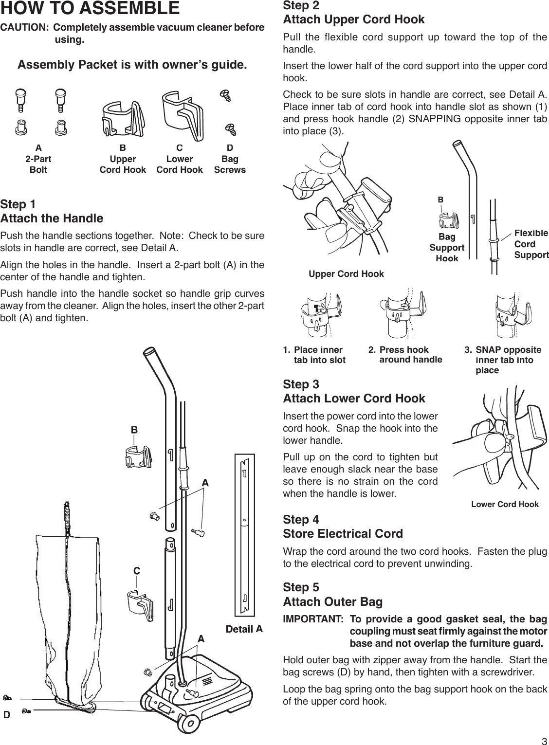 Page 3 of 7 - Sanitaire Sanitaire-S647-Series-Users-Manual- 75326 Sanitaire_Pro  Sanitaire-s647-series-users-manual