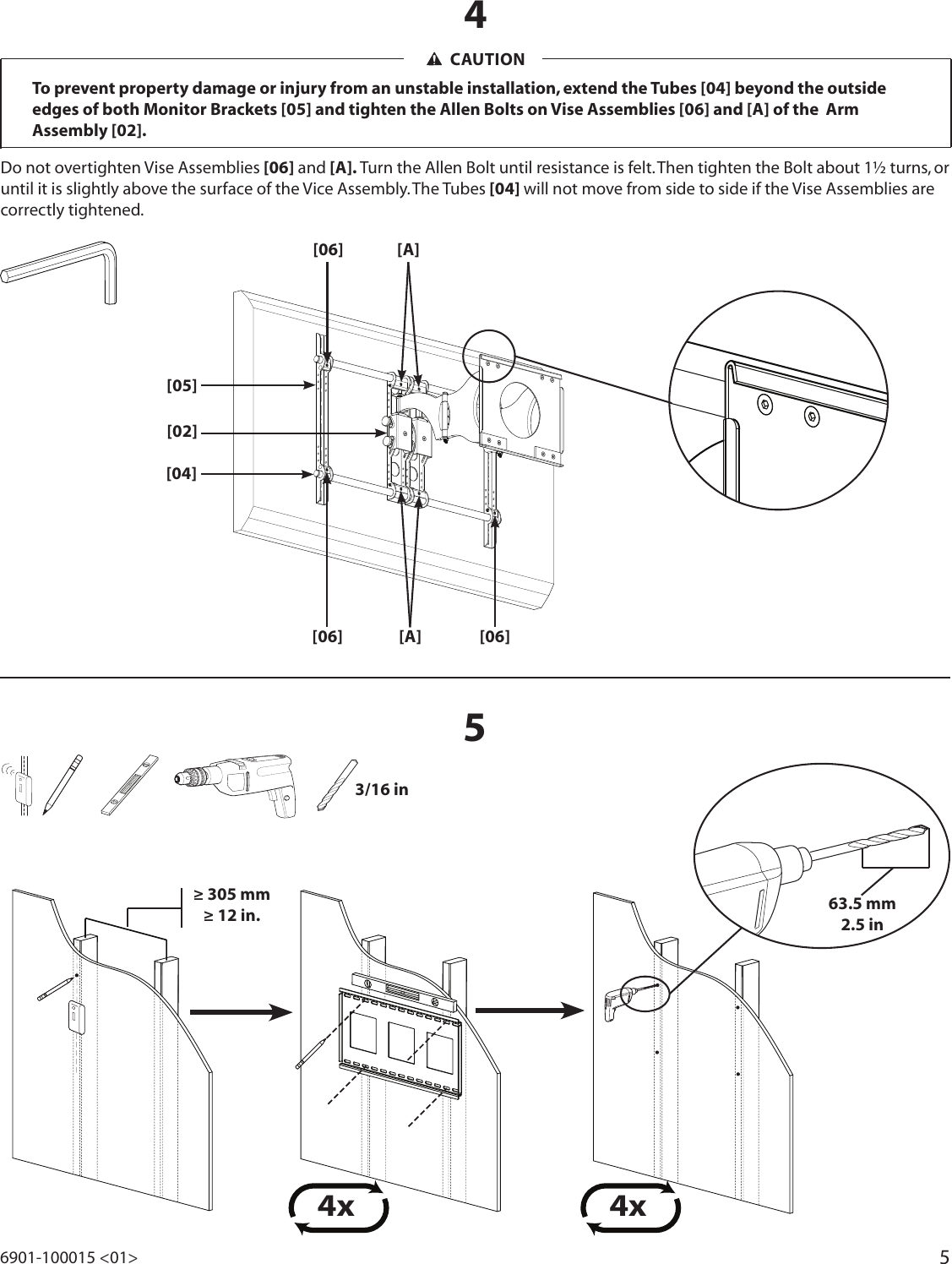Page 5 of 8 - Sanus-Systems Sanus-Systems-Visionmount-Vmdd26-Users-Manual- Sanus-systems-visionmount-vmdd26-users-manual