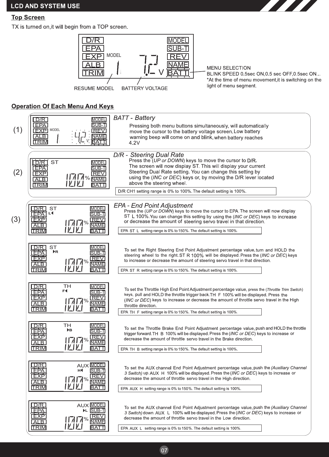 D/RVEPAEXP REVSUB-TMODELMODELALBTRIM BATTNAMED/RVEPAEXP REVSUB-TMODELMODELALBTRIM BATTNAMED/REPAEXP REVSUB-TMODELALBTRIM BATTNAMEST%(1)(2)(3)D/R ST%LEPAEXP REVSUB-TMODELALBTRIM BATTNAMED/R ST%EPAEXP REVSUB-TMODELALBTRIM BATTNAMERD/R%EPAEXP REVSUB-TMODELALBTRIM BATTNAMEFTHD/R%EPAEXP REVSUB-TMODELALBTRIM BATTNAMETHBD/R%EPAEXP REVSUB-TMODELALBTRIM BATTNAMEHAUXD/R%EPAEXP REVSUB-TMODELALBTRIM BATTNAMEAUXL