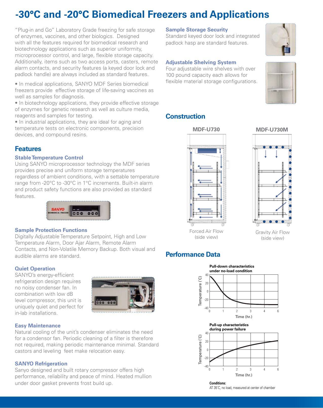 Page 2 of 4 - Sanyo Sanyo-Freezer-Mdf-U730-Users-Manual-  Sanyo-freezer-mdf-u730-users-manual