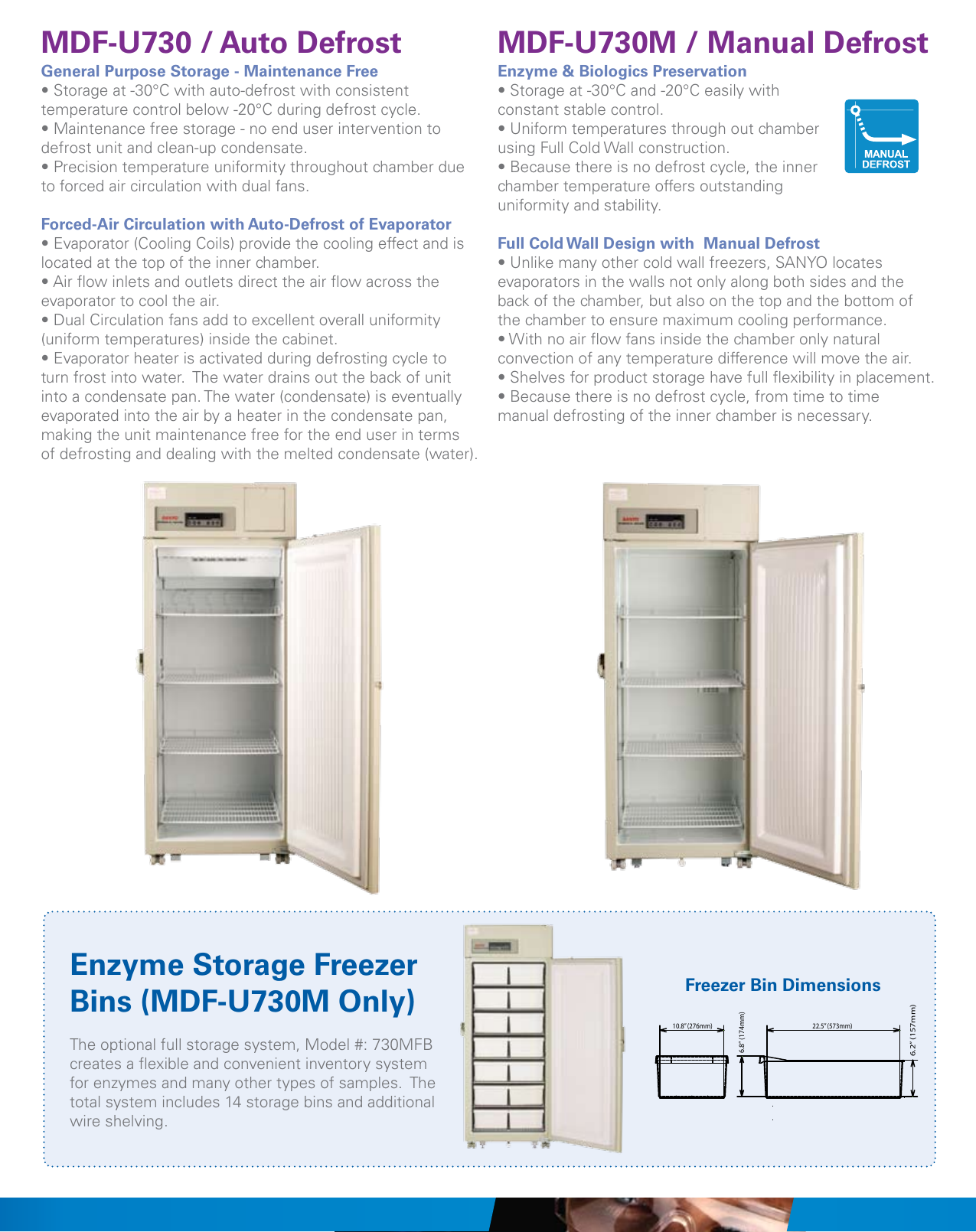 Page 3 of 4 - Sanyo Sanyo-Freezer-Mdf-U730-Users-Manual-  Sanyo-freezer-mdf-u730-users-manual