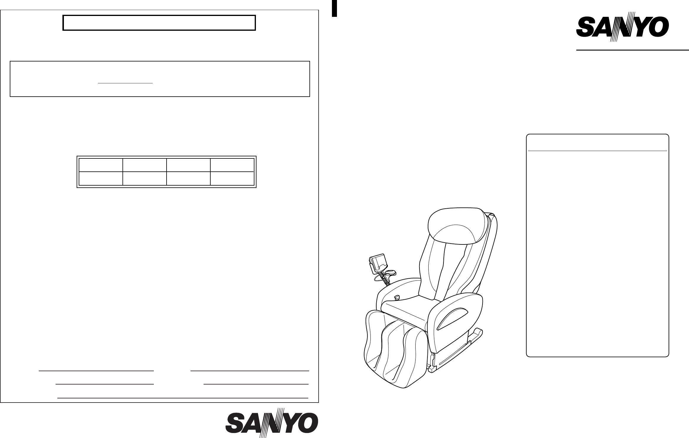 Sanyo Hec Dr7700c Users Manual 00 Dr7700 Sfc P E
