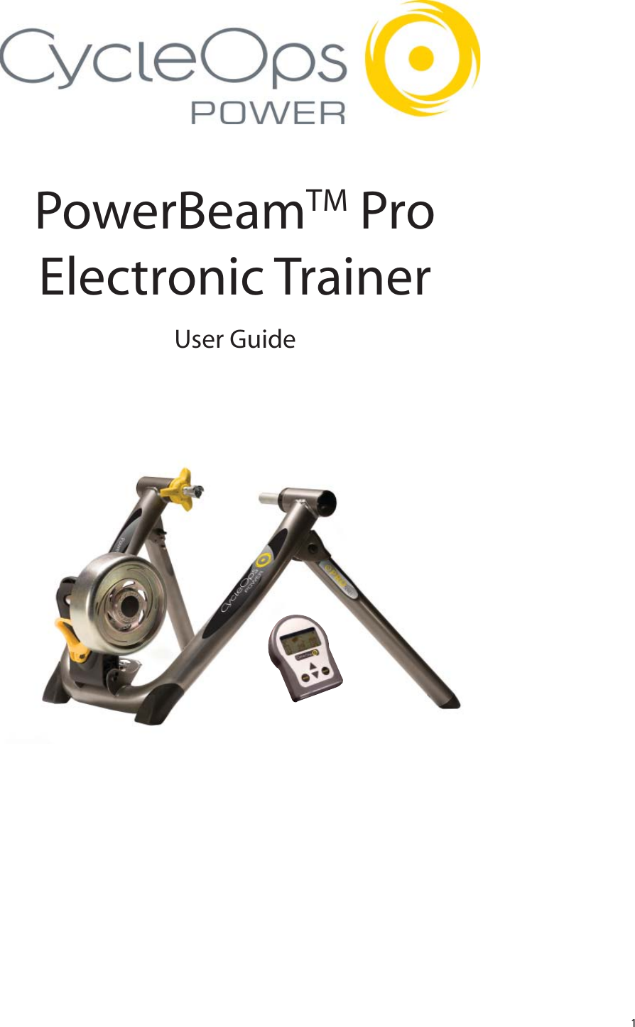 1PowerBeamTM ProElectronic TrainerUser Guide