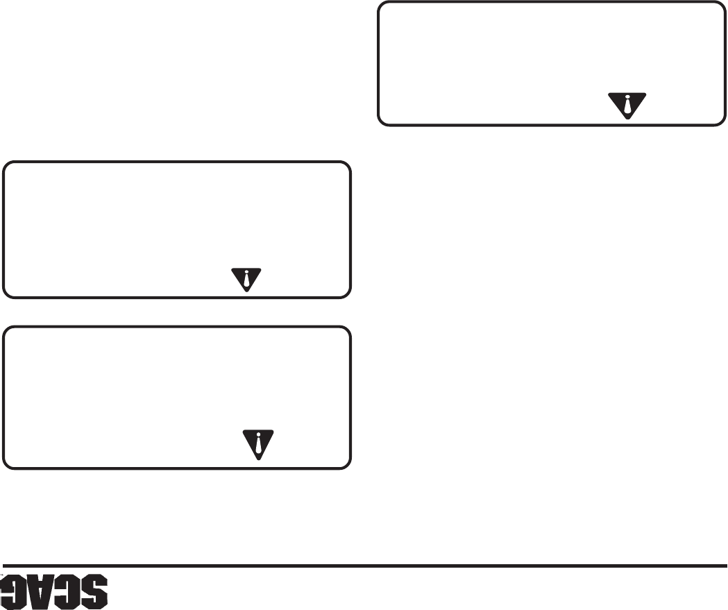 Scag Power Equipment Sw32 15Kai Users Manual SW Operator's 03224 W Spanish