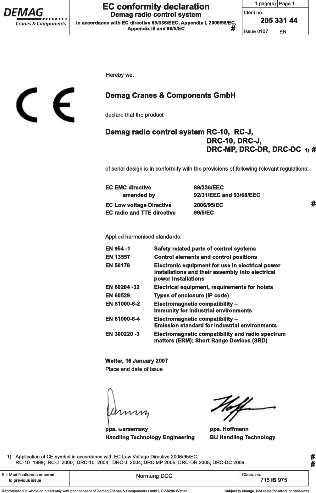 Scanreco Dc10tr03fh917 Remote Control User Manual