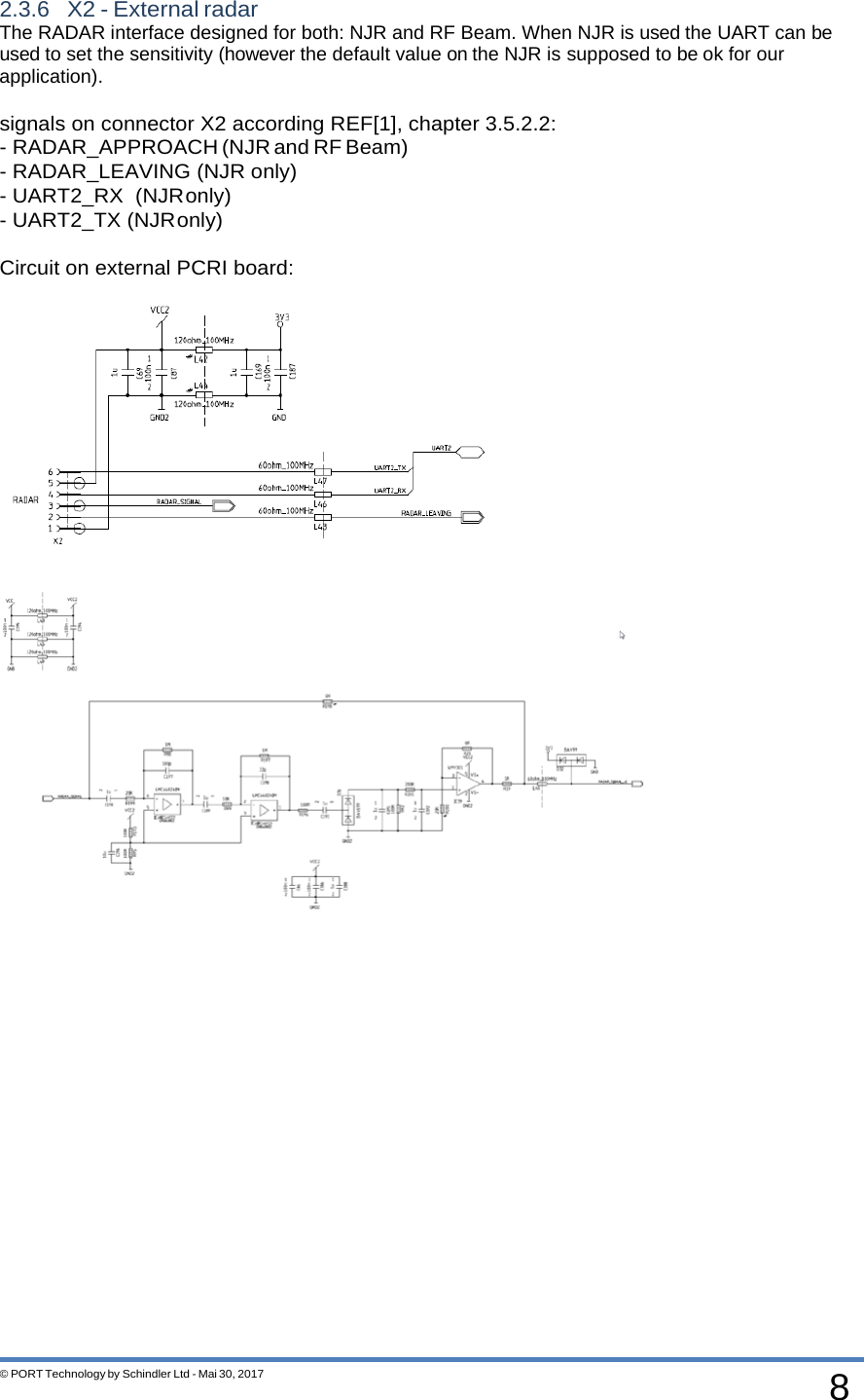 Page 8 of Schindler elevators PCR2TWN4 Card reader module PCR2-TWN4 User Manual Users manual