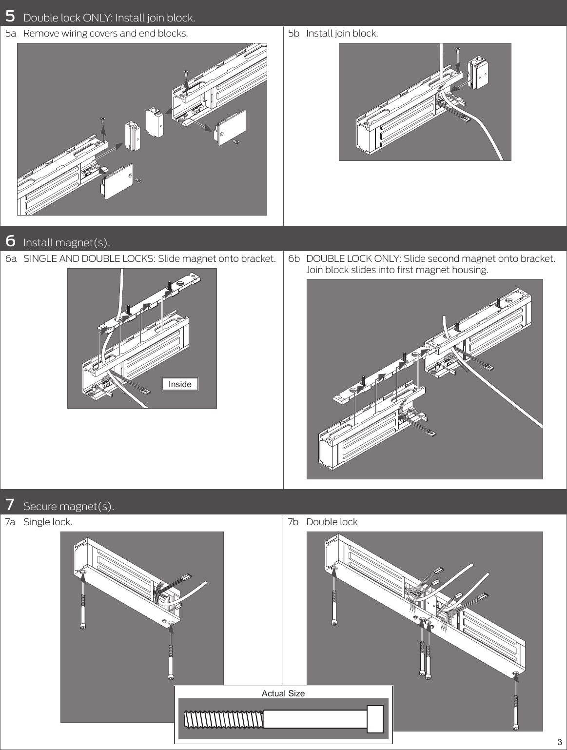 Page 3 of 4 - Schlage Electronics  M400-Series TJ Kit Installation Instructions 105813