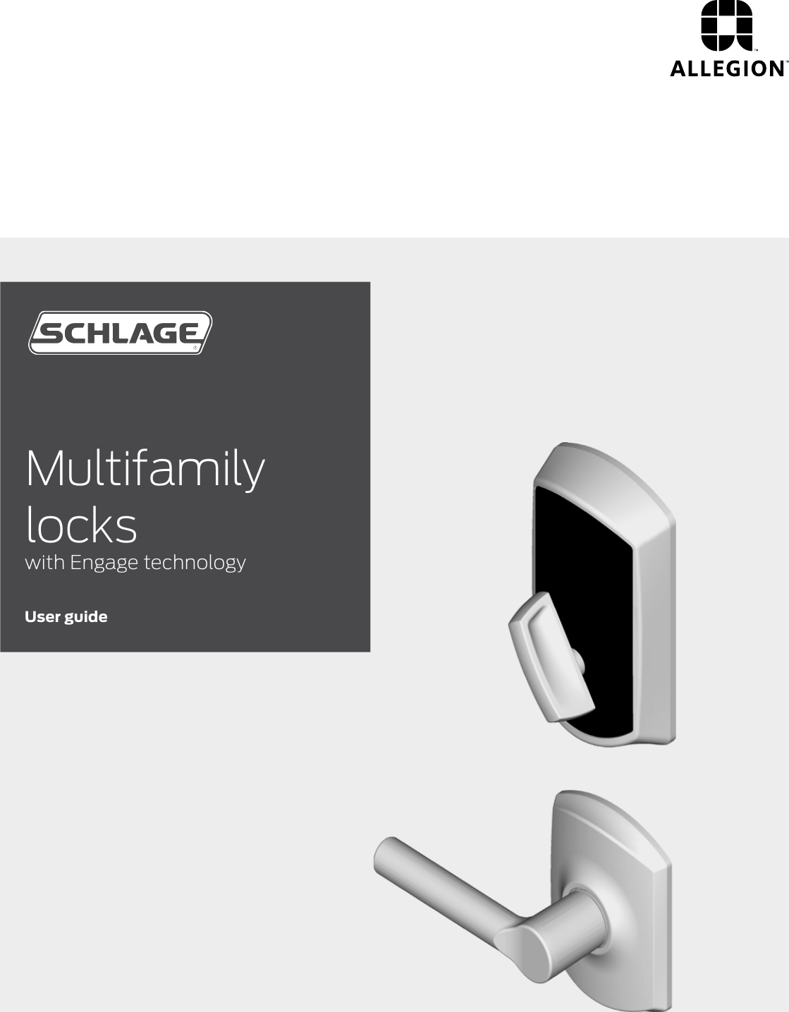 Multifamily lockswith Engage technologyUser guide