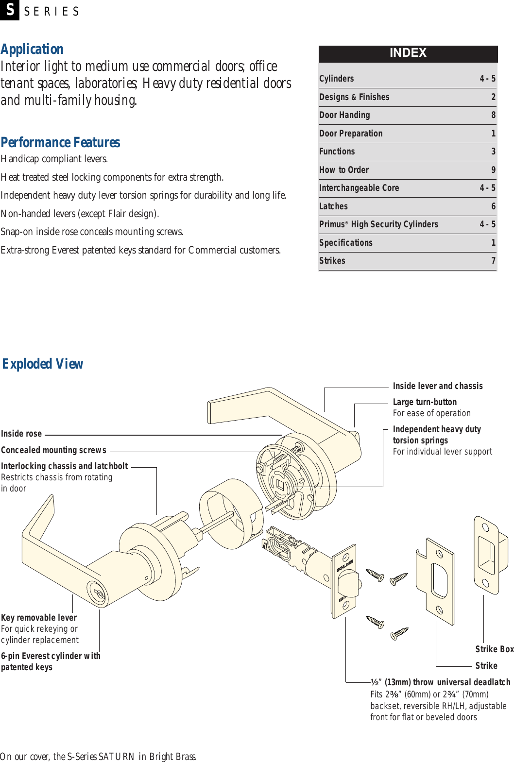 Page 2 of 12 - Schlage Schlage-S-Series-Users-Manual- S_Series.2003  Schlage-s-series-users-manual