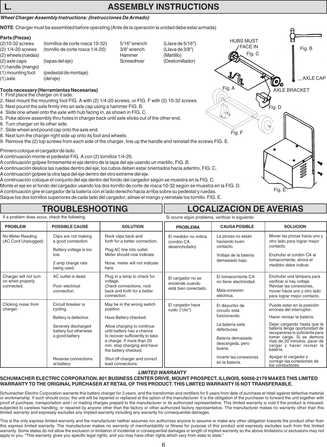 Page 6 of 8 - Schumacher Schumacher-Se-2158-Owners-Manual- ManualsLib - Makes It Easy To Find Manuals Online!  Schumacher-se-2158-owners-manual