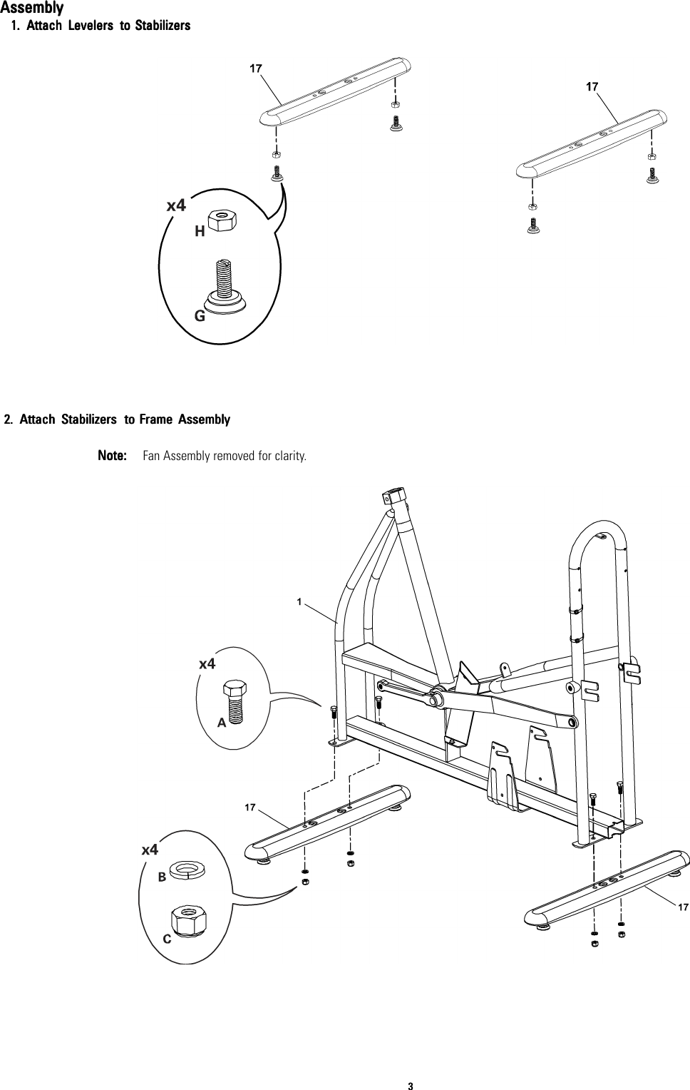 Page 3 of 8 - Schwinn Schwinn-Ad4-Assembly-Manual-  Schwinn-ad4-assembly-manual