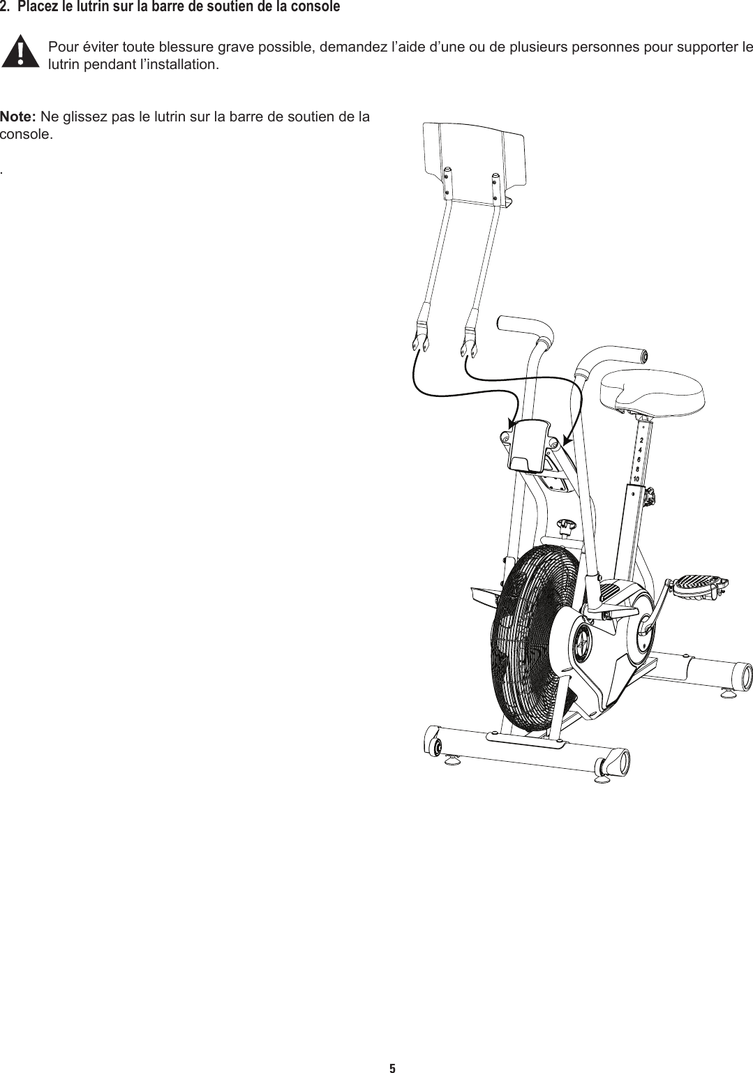 Page 5 of 8 - Schwinn Schwinn-Ad6-Reading-Rack-Installation-Guide- SCH.AD6.ReadingRack.IG.081512.B  Schwinn-ad6-reading-rack-installation-guide